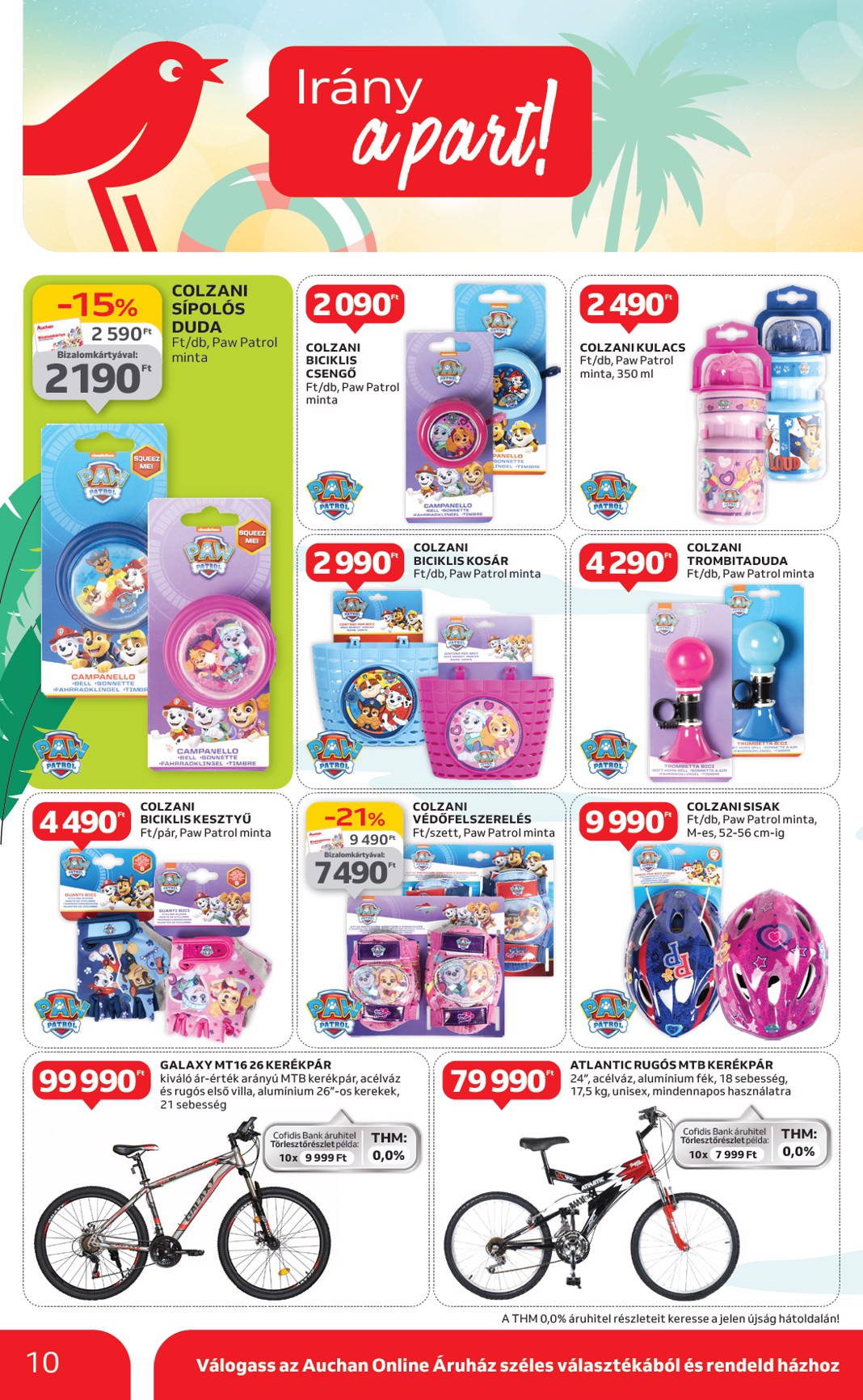 auchan - Auchan - Nyárkezdő ajánlataink akciós újság, érvényes 06.12. - 07.16. - page: 10