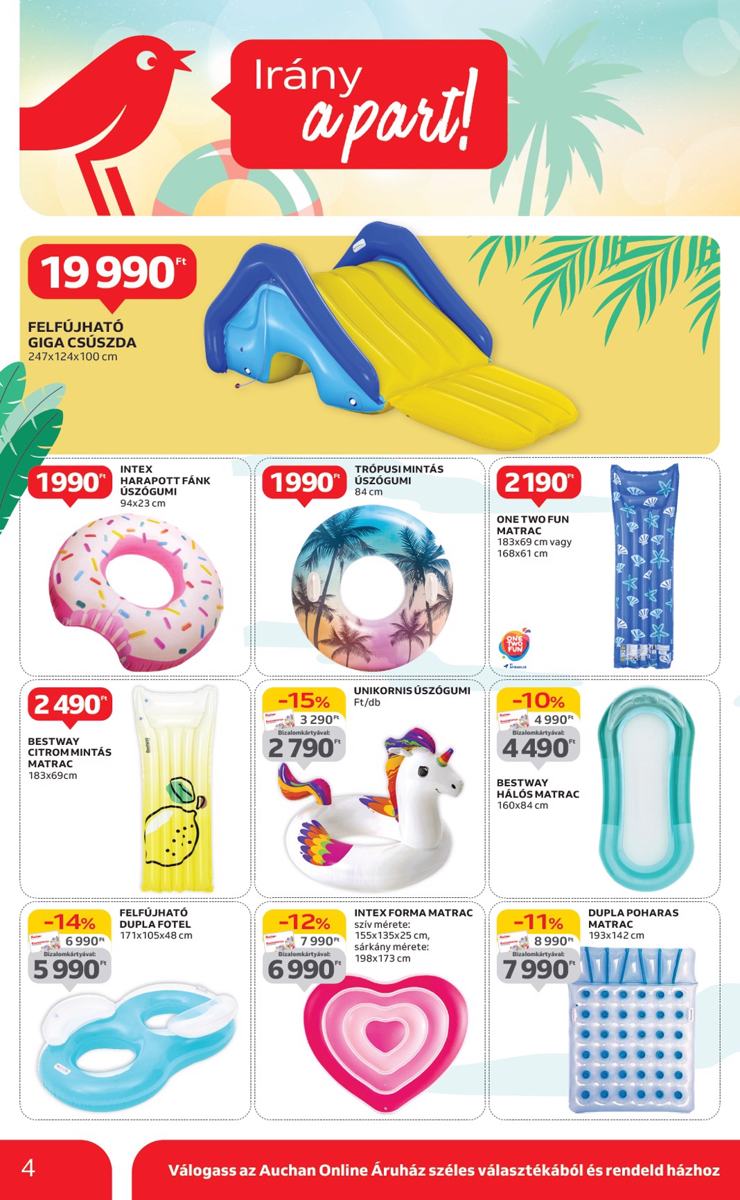 auchan - Auchan - Nyárkezdő ajánlataink akciós újság, érvényes 06.12. - 07.16. - page: 4