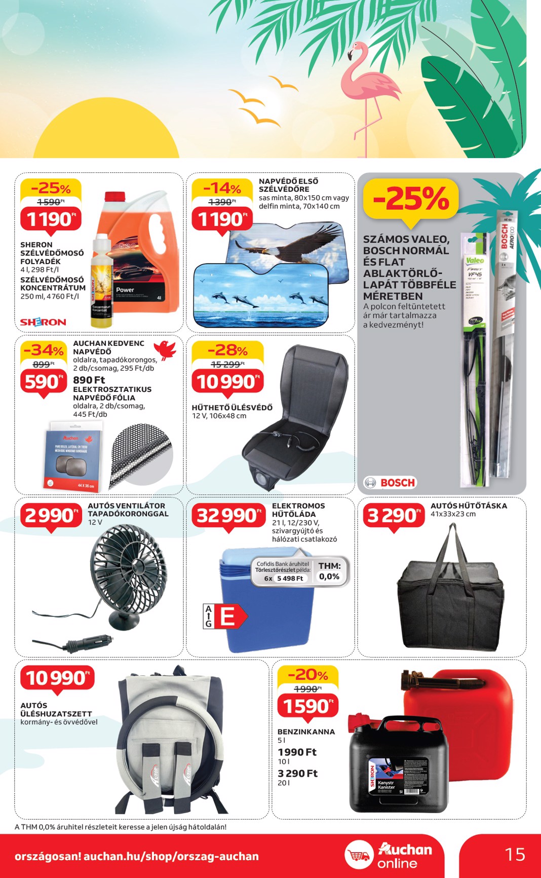 auchan - Auchan - Nyárkezdő ajánlataink akciós újság, érvényes 06.12. - 07.16. - page: 15