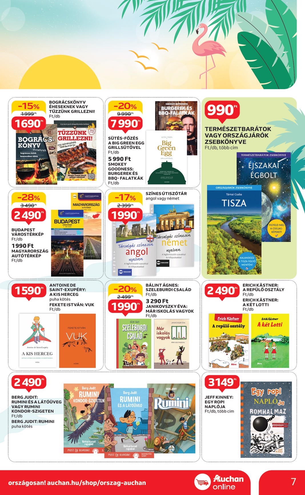 auchan - Auchan - Nyárkezdő ajánlataink akciós újság, érvényes 06.12. - 07.16. - page: 7