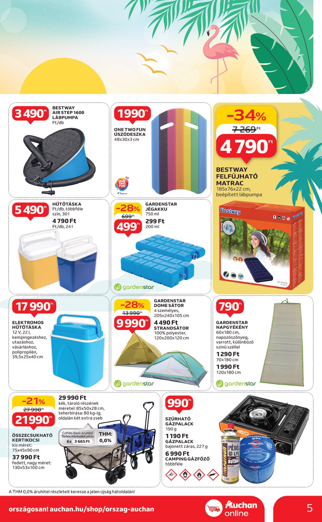 auchan - Auchan - Nyárkezdő ajánlataink akciós újság, érvényes 06.12. - 07.16. - page: 5