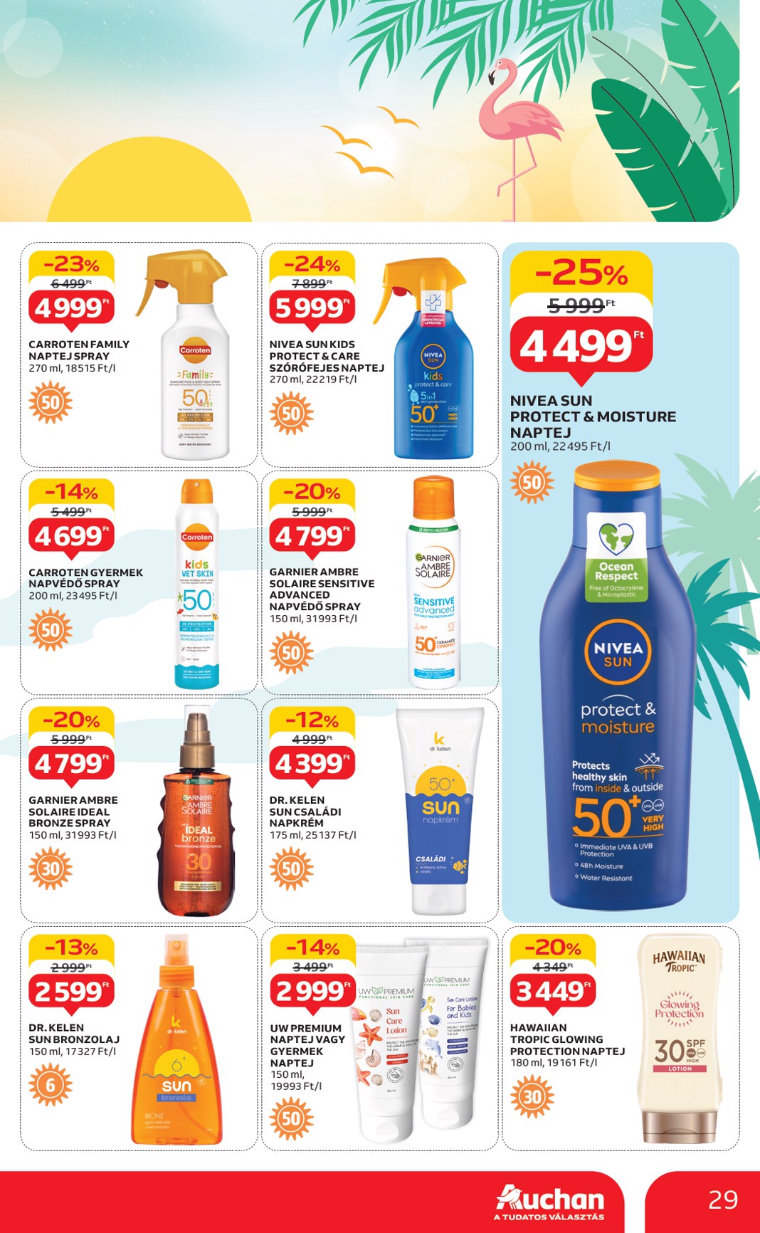 auchan - Auchan - Nyárkezdő ajánlataink akciós újság, érvényes 06.12. - 07.16. - page: 29