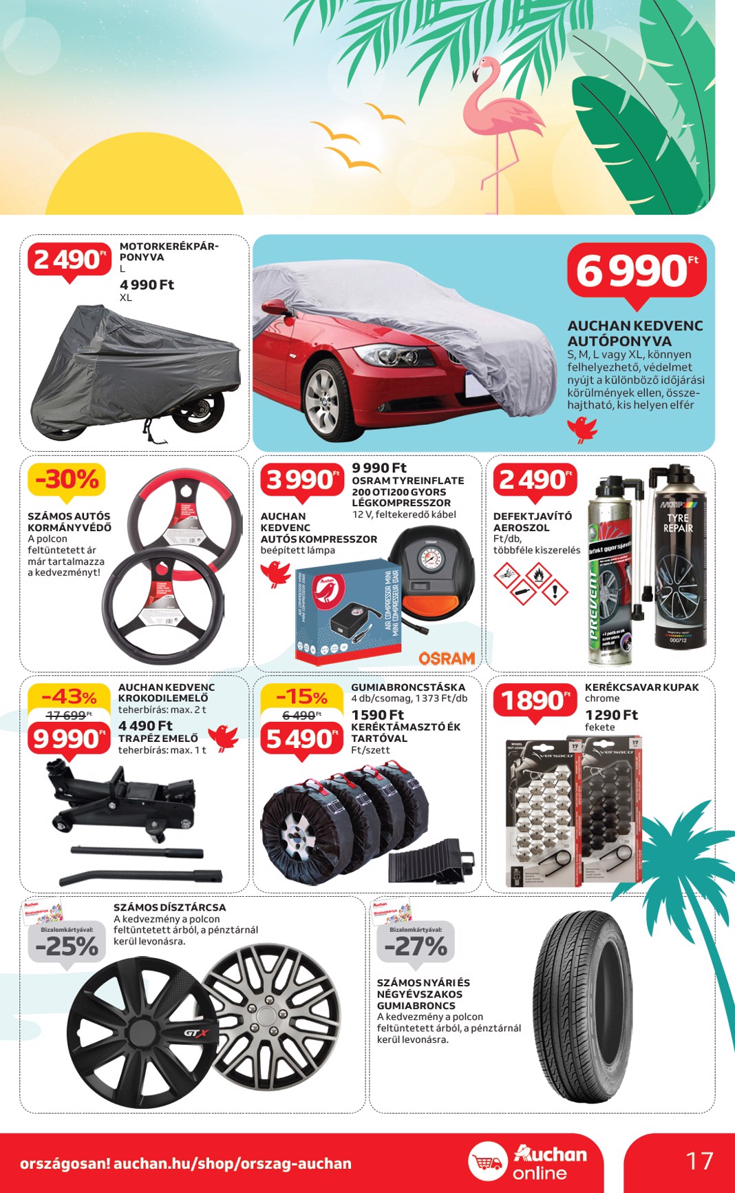 auchan - Auchan - Nyárkezdő ajánlataink akciós újság, érvényes 06.12. - 07.16. - page: 17
