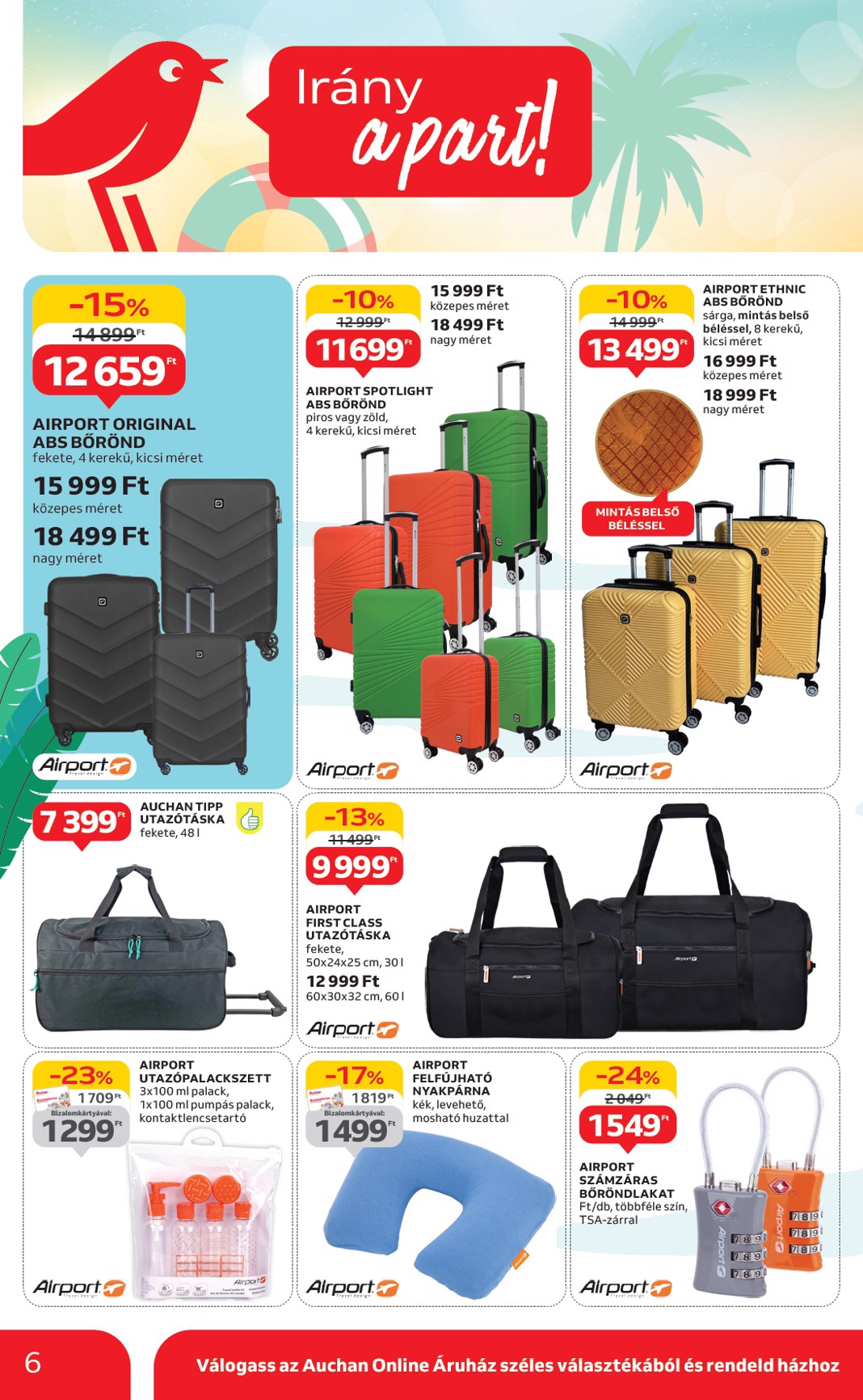 auchan - Auchan - Nyárkezdő ajánlataink akciós újság, érvényes 06.12. - 07.16. - page: 6