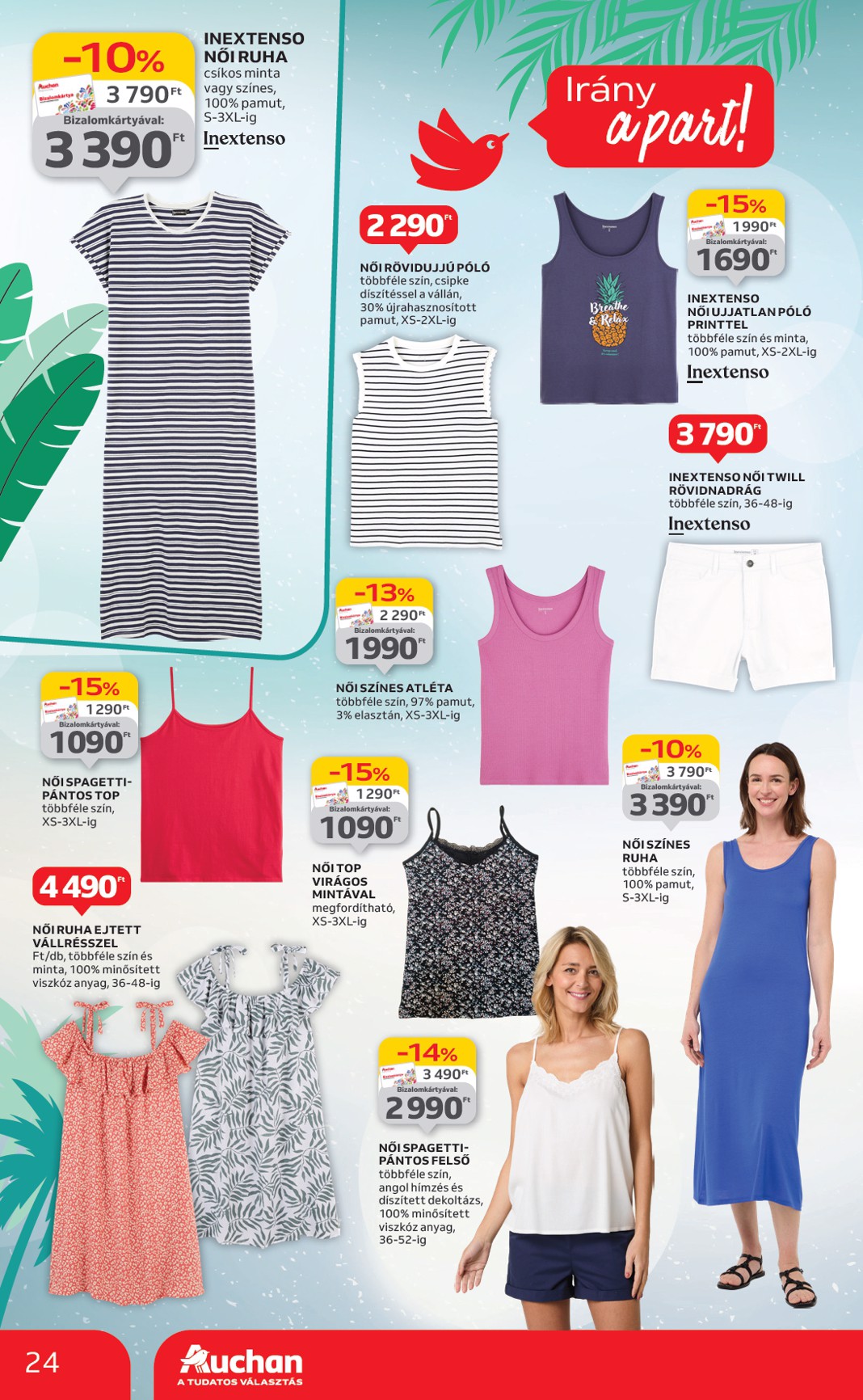 auchan - Auchan - Nyárkezdő ajánlataink akciós újság, érvényes 06.12. - 07.16. - page: 24