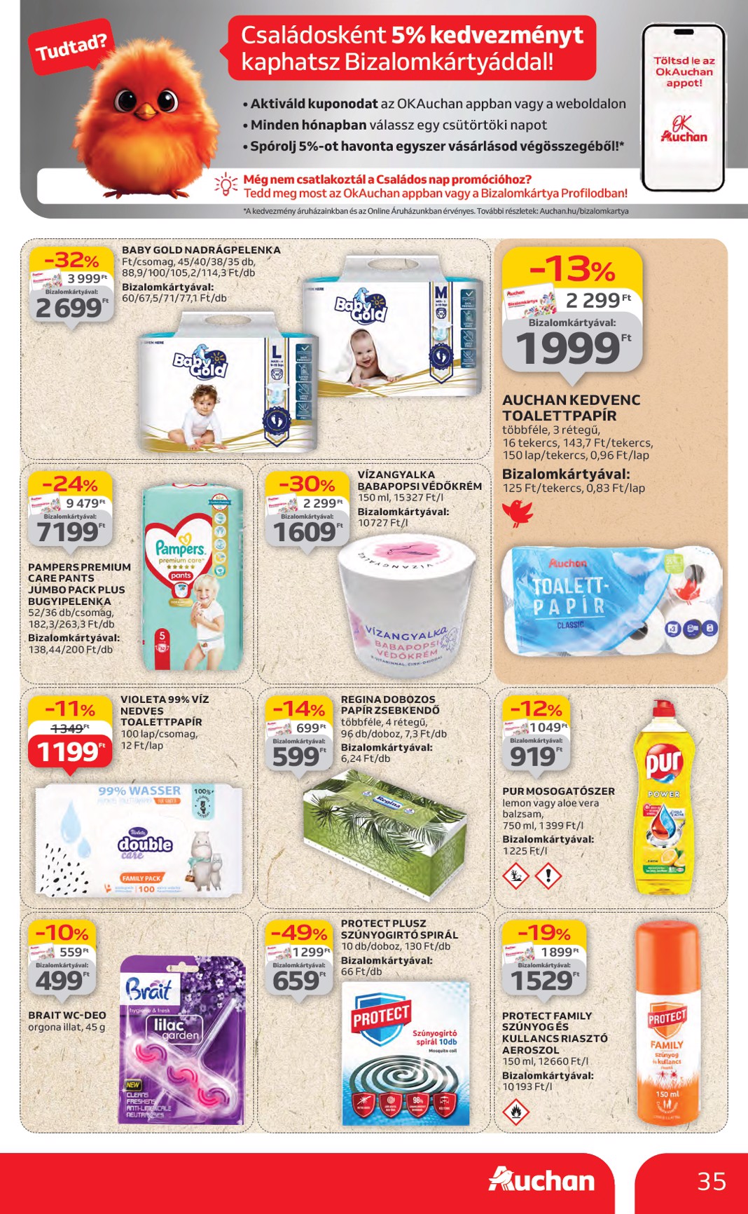 auchan - Auchan - Hipermarket akciós újság, érvényes 06.26. - 07.02. - page: 35 auchan - Auchan - Hipermarket akciós újság, érvényes 06.26. - 07.02. - page: 35