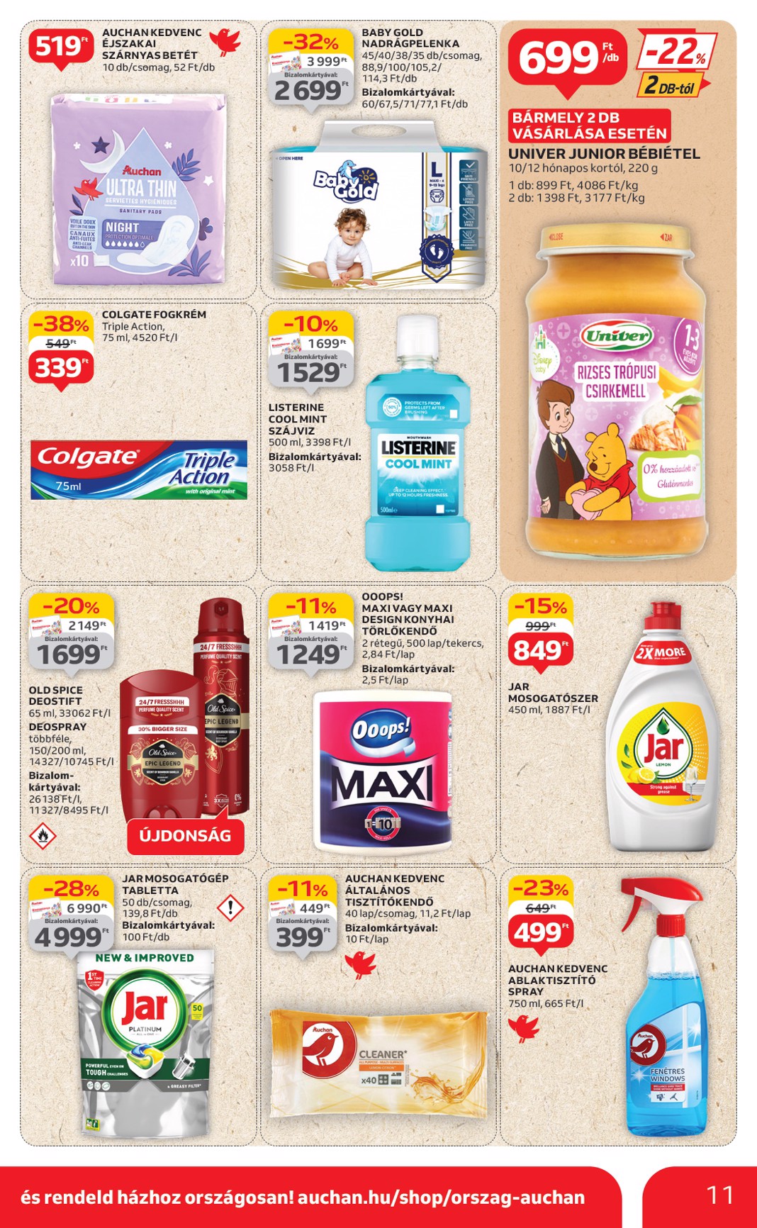 auchan - Auchan - Szupermarket akciós újság, érvényes 06.26. - 07.02. - page: 11