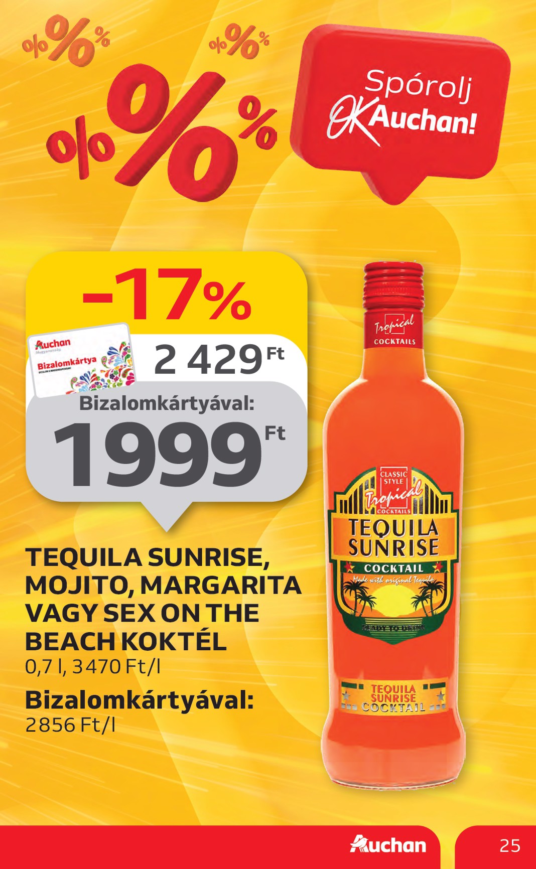 auchan - Auchan Hipermarket akciós újság, érvényes 07.17. - 07.23. - page: 25 auchan - Auchan Hipermarket akciós újság, érvényes 07.17. - 07.23. - page: 25