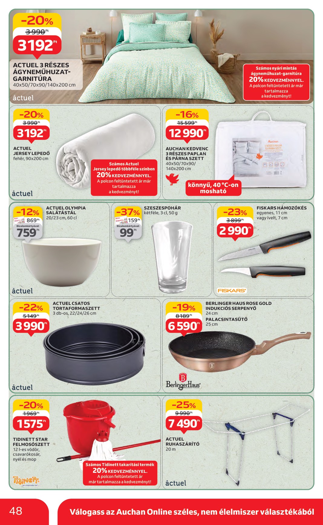 auchan - Auchan Hipermarket akciós újság, érvényes 07.24. - 07.30. - page: 48 auchan - Auchan Hipermarket akciós újság, érvényes 07.24. - 07.30. - page: 48