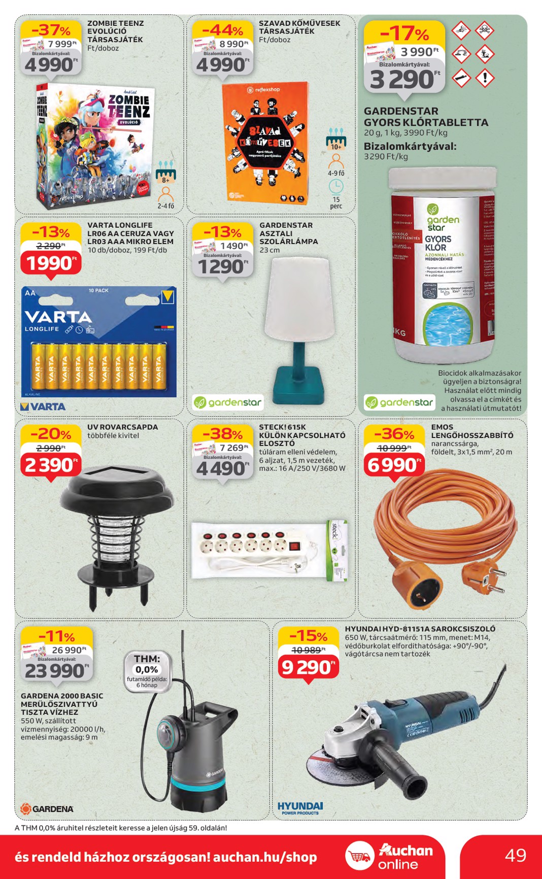 auchan - Auchan Hipermarket akciós újság, érvényes 07.24. - 07.30. - page: 49 auchan - Auchan Hipermarket akciós újság, érvényes 07.24. - 07.30. - page: 49