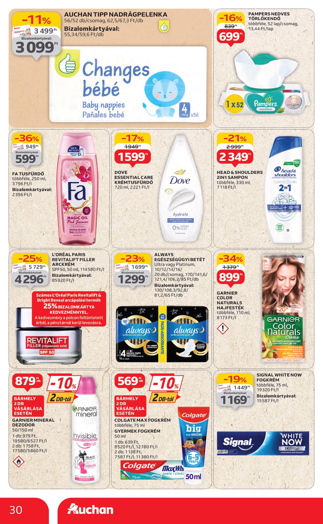auchan - Auchan Hipermarket akciós újság, érvényes 07.24. - 07.30. - page: 30 auchan - Auchan Hipermarket akciós újság, érvényes 07.24. - 07.30. - page: 30