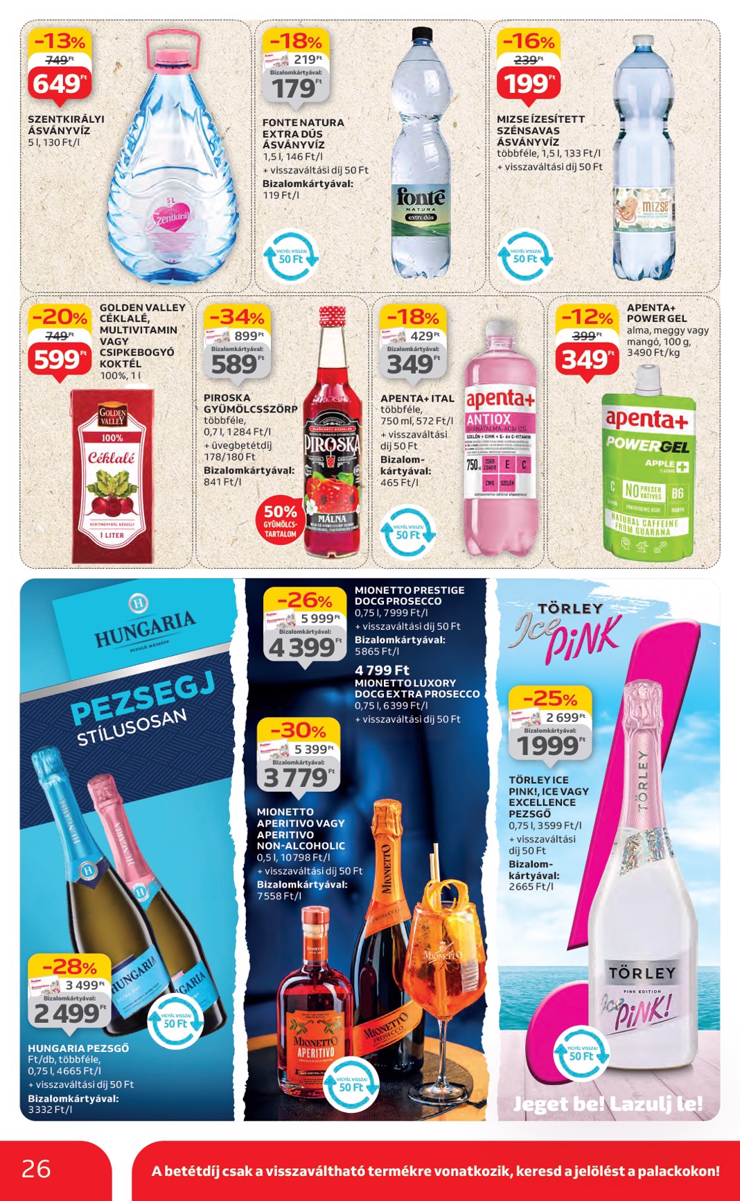 auchan - Auchan Hipermarket akciós újság, érvényes 07.24. - 07.30. - page: 26 auchan - Auchan Hipermarket akciós újság, érvényes 07.24. - 07.30. - page: 26