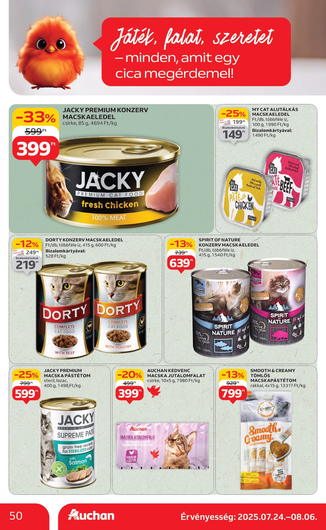 auchan - Auchan Hipermarket akciós újság, érvényes 07.24. - 07.30. - page: 50 auchan - Auchan Hipermarket akciós újság, érvényes 07.24. - 07.30. - page: 50