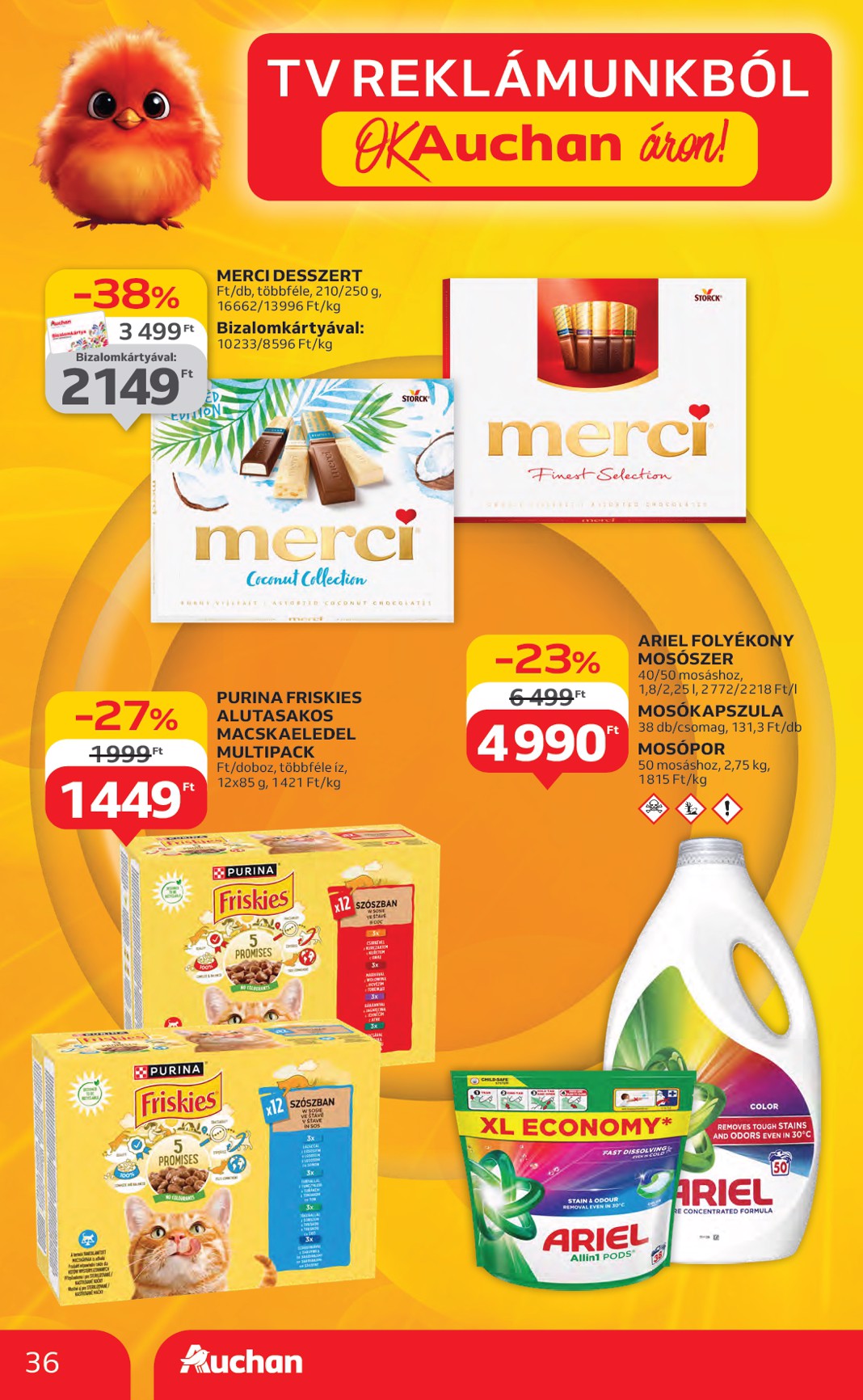 auchan - Auchan Hipermarket akciós újság, érvényes 07.24. - 07.30. - page: 36 auchan - Auchan Hipermarket akciós újság, érvényes 07.24. - 07.30. - page: 36