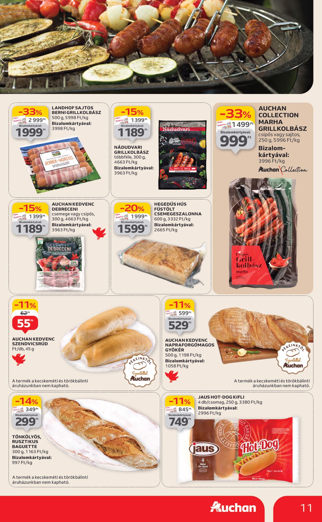 auchan - Auchan Hipermarket akciós újság, érvényes 07.24. - 07.30. - page: 11 auchan - Auchan Hipermarket akciós újság, érvényes 07.24. - 07.30. - page: 11