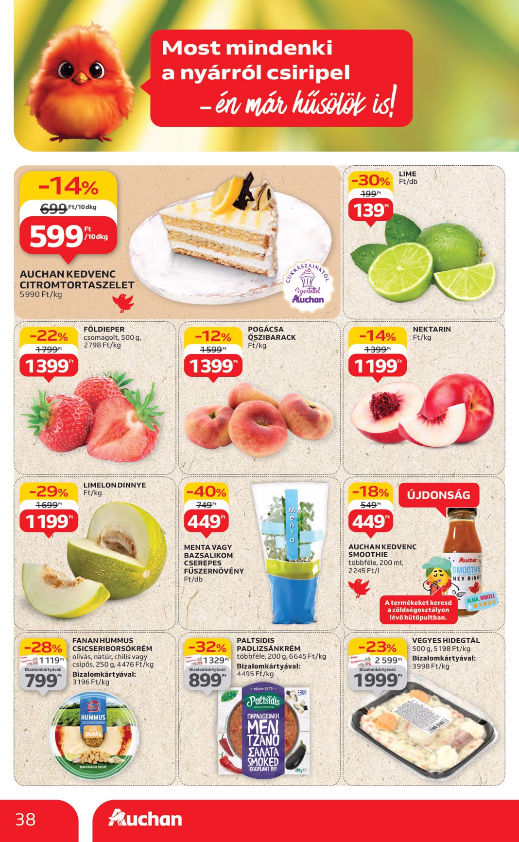 auchan - Auchan Hipermarket akciós újság, érvényes 07.24. - 07.30. - page: 38 auchan - Auchan Hipermarket akciós újság, érvényes 07.24. - 07.30. - page: 38