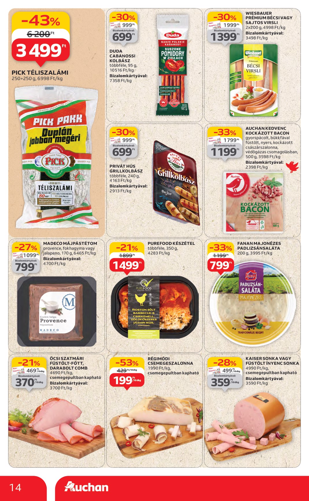 auchan - Auchan Hipermarket akciós újság, érvényes 07.24. - 07.30. - page: 14 auchan - Auchan Hipermarket akciós újság, érvényes 07.24. - 07.30. - page: 14