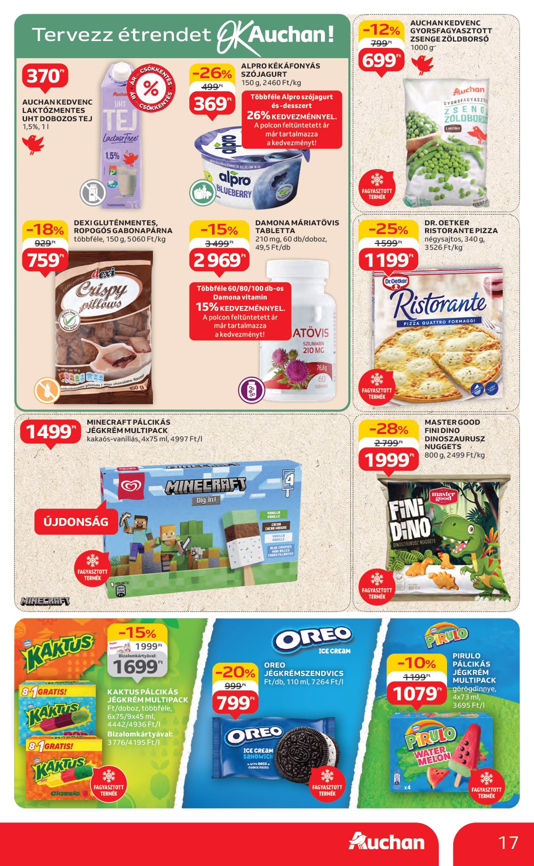 auchan - Auchan Hipermarket akciós újság, érvényes 07.24. - 07.30. - page: 17 auchan - Auchan Hipermarket akciós újság, érvényes 07.24. - 07.30. - page: 17