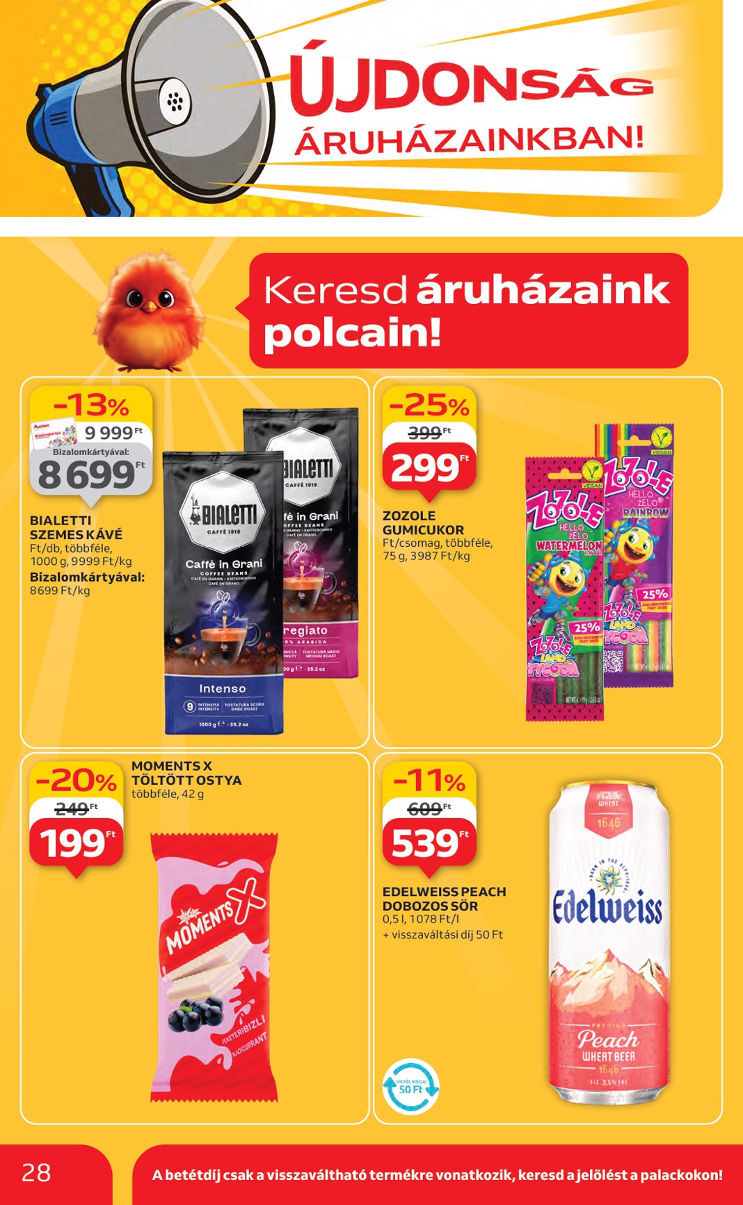 auchan - Auchan Hipermarket akciós újság, érvényes 07.24. - 07.30. - page: 28 auchan - Auchan Hipermarket akciós újság, érvényes 07.24. - 07.30. - page: 28