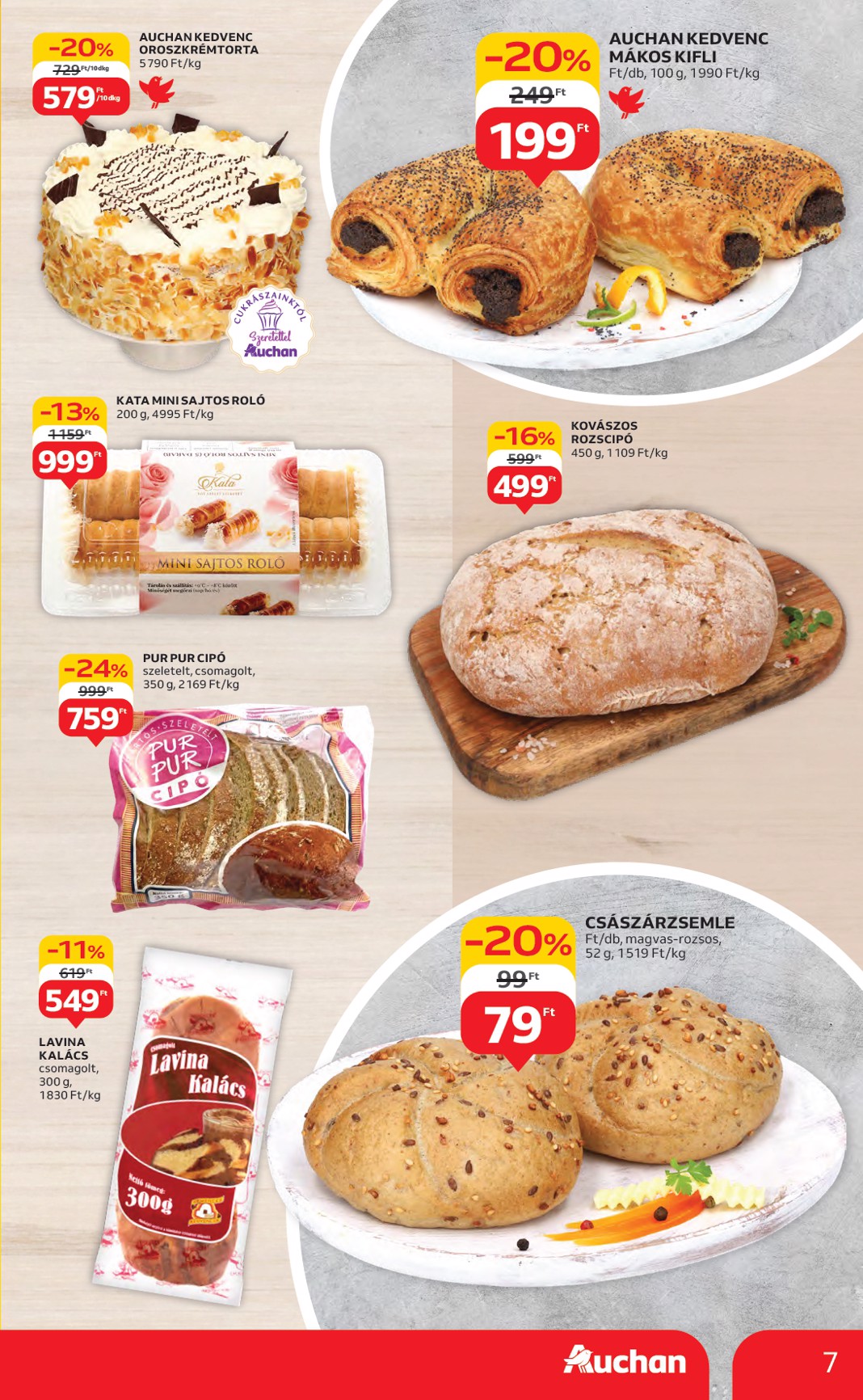auchan - Auchan Hipermarket akciós újság, érvényes 07.24. - 07.30. - page: 7 auchan - Auchan Hipermarket akciós újság, érvényes 07.24. - 07.30. - page: 7