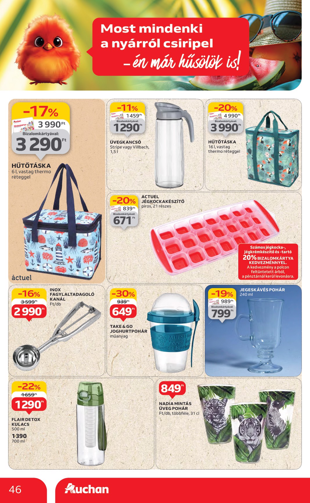 auchan - Auchan Hipermarket akciós újság, érvényes 07.24. - 07.30. - page: 46 auchan - Auchan Hipermarket akciós újság, érvényes 07.24. - 07.30. - page: 46