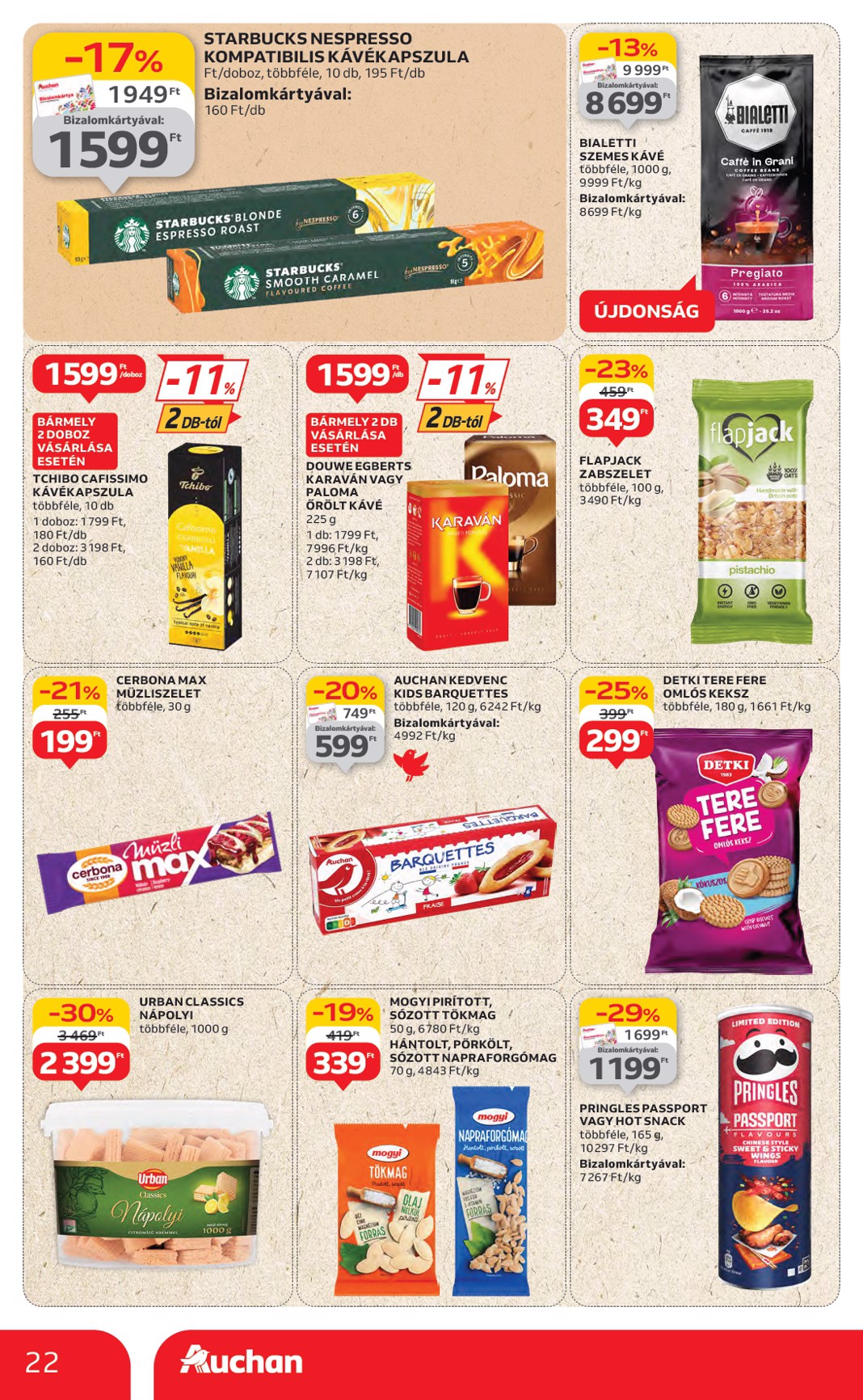 auchan - Auchan Hipermarket akciós újság, érvényes 07.24. - 07.30. - page: 22 auchan - Auchan Hipermarket akciós újság, érvényes 07.24. - 07.30. - page: 22