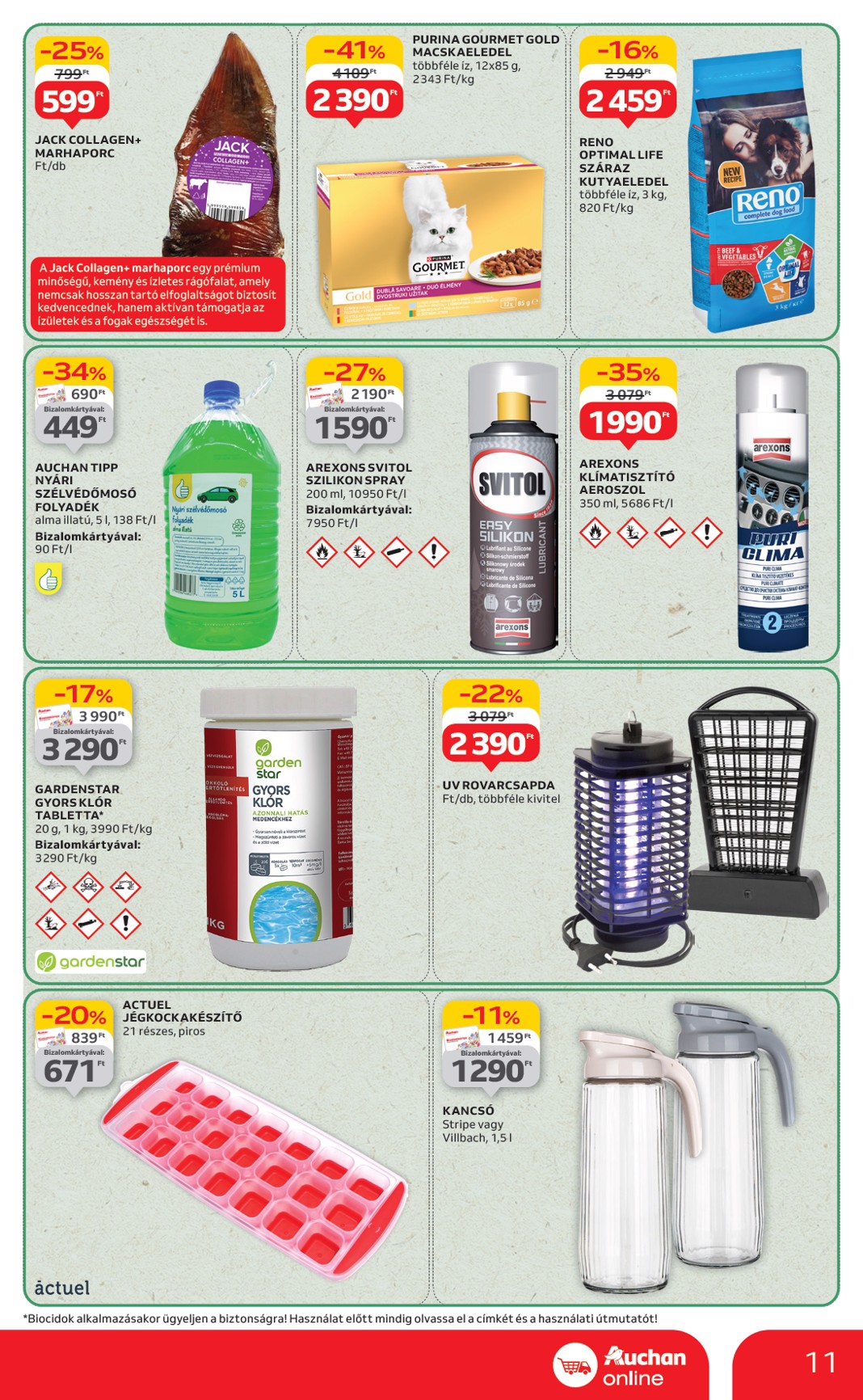 auchan - Auchan Szupermarket akciós újság, érvényes 07.24. - 07.30. - page: 11