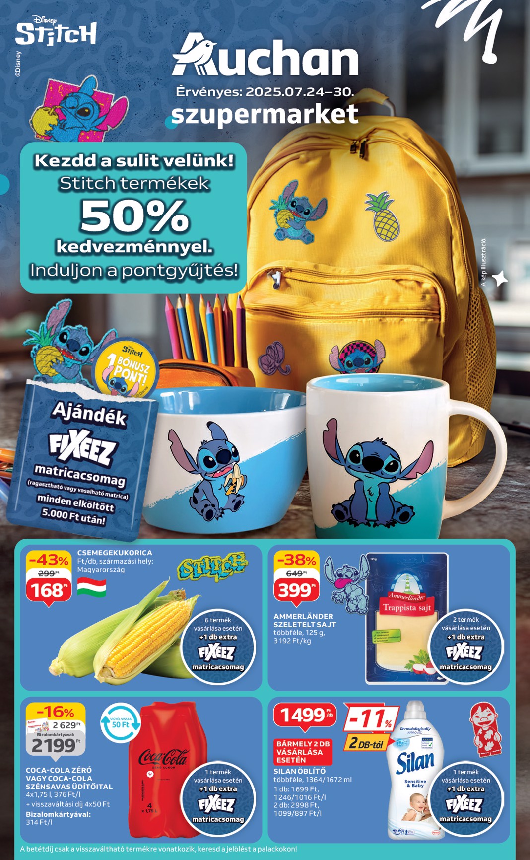 auchan - Auchan Szupermarket akciós újság, érvényes 07.24. - 07.30.