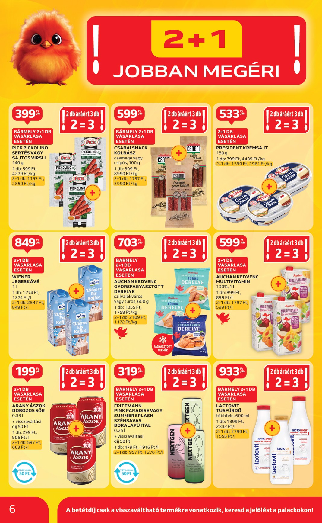 auchan - Auchan Szupermarket akciós újság, érvényes 07.24. - 07.30. - page: 6