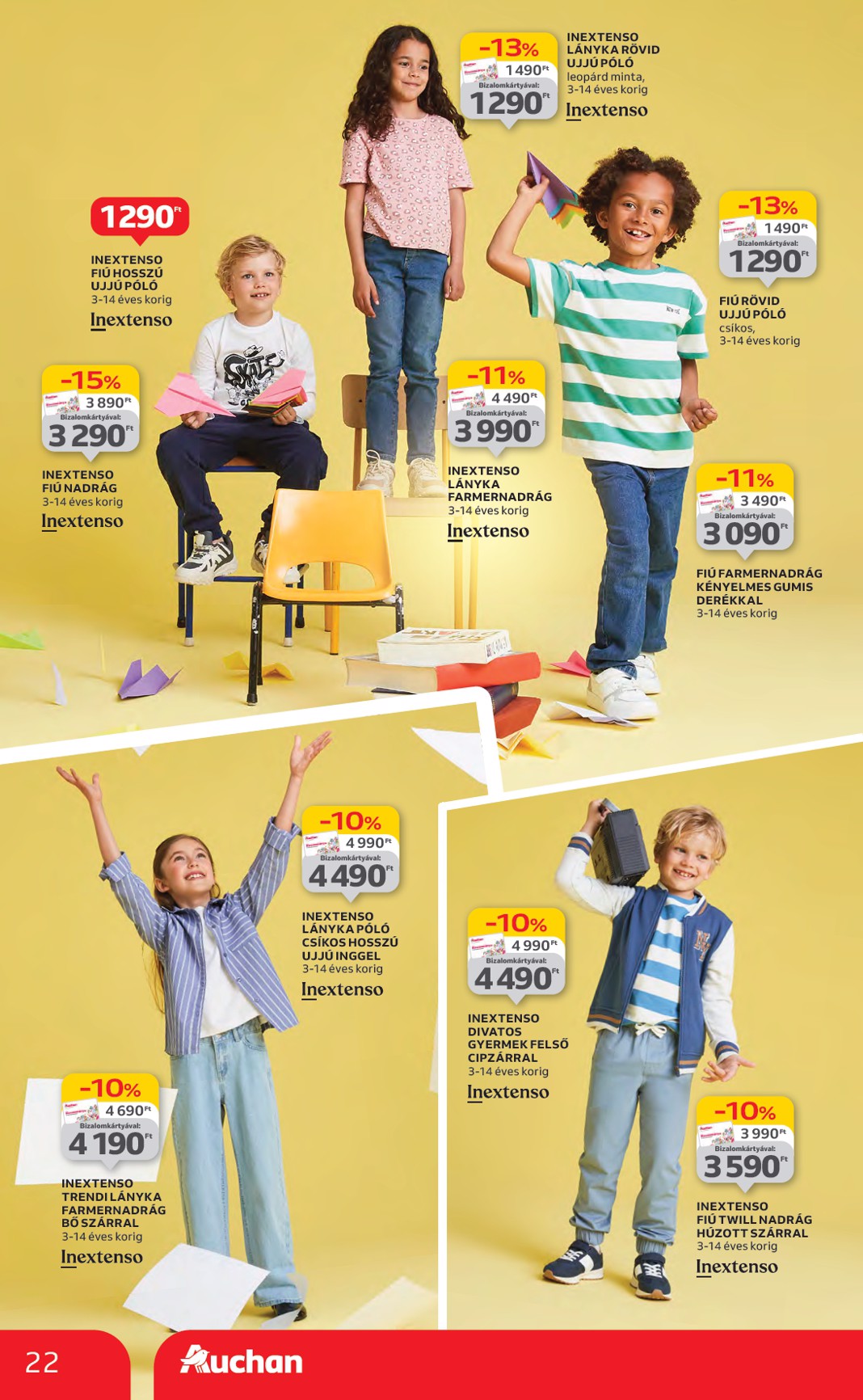 auchan - Auchan - Iskolakezdés ajánlataink akciós újság, érvényes 07.24. - 08.06. - page: 22