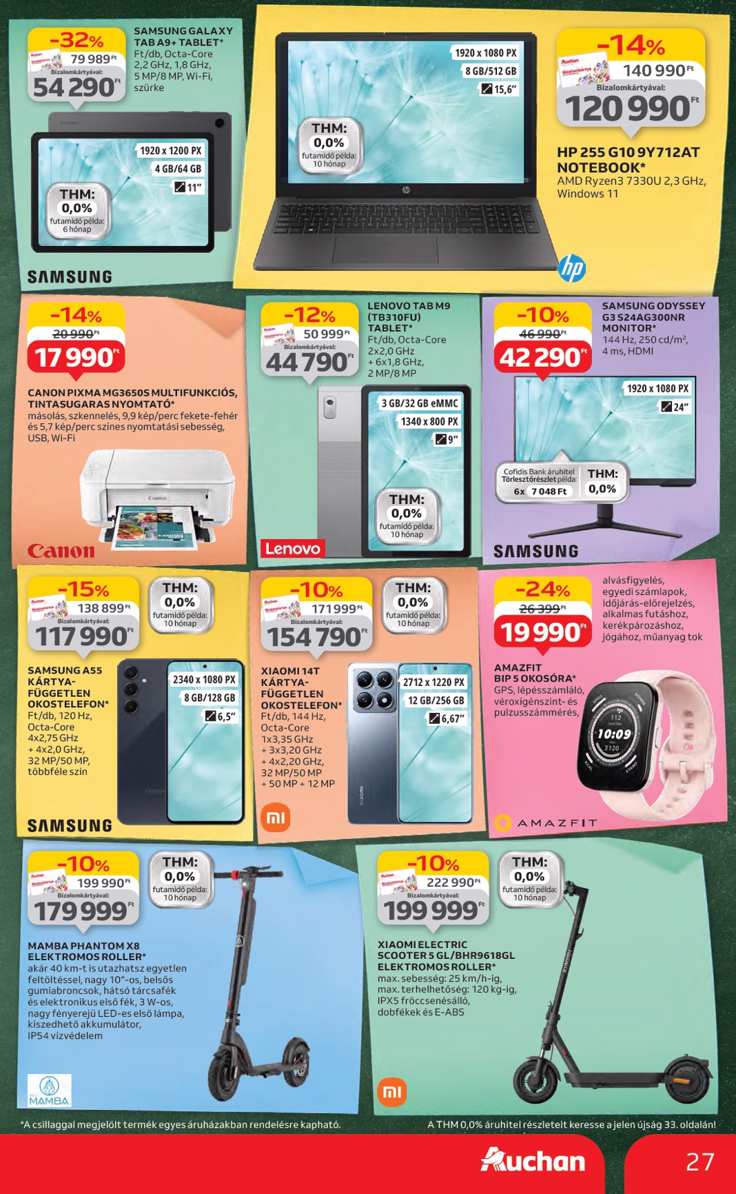 auchan - Auchan - Iskolakezdés ajánlataink akciós újság, érvényes 07.24. - 08.06. - page: 27