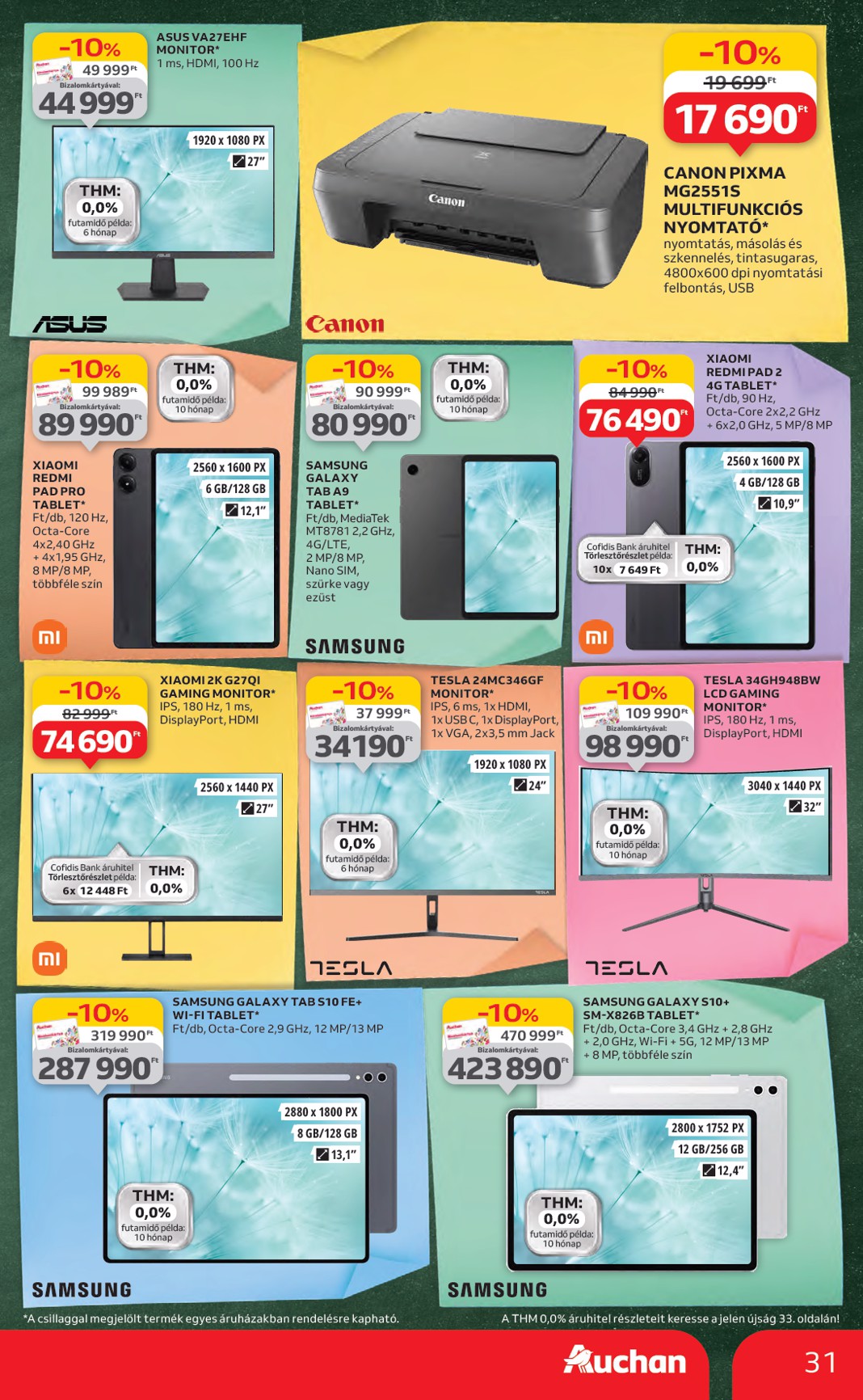 auchan - Auchan - Iskolakezdés ajánlataink akciós újság, érvényes 07.24. - 08.06. - page: 31