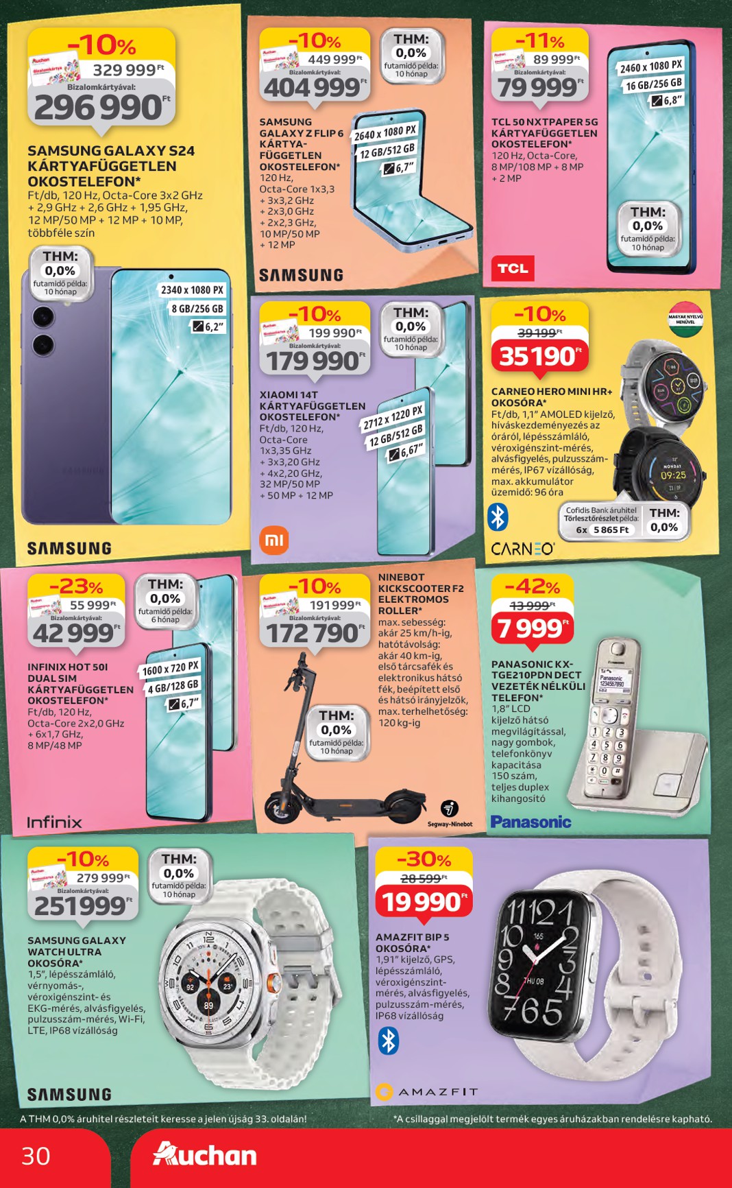 auchan - Auchan - Iskolakezdés ajánlataink akciós újság, érvényes 07.24. - 08.06. - page: 30