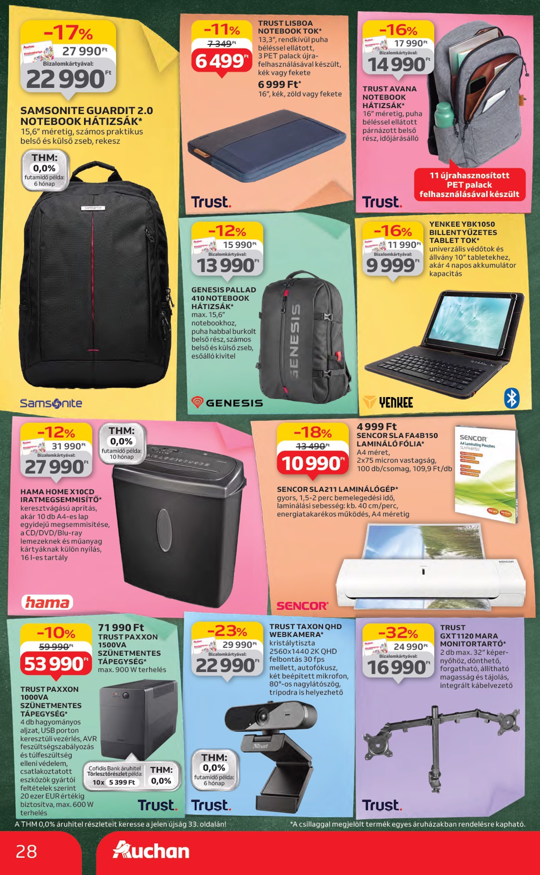 auchan - Auchan - Iskolakezdés ajánlataink akciós újság, érvényes 07.24. - 08.06. - page: 28