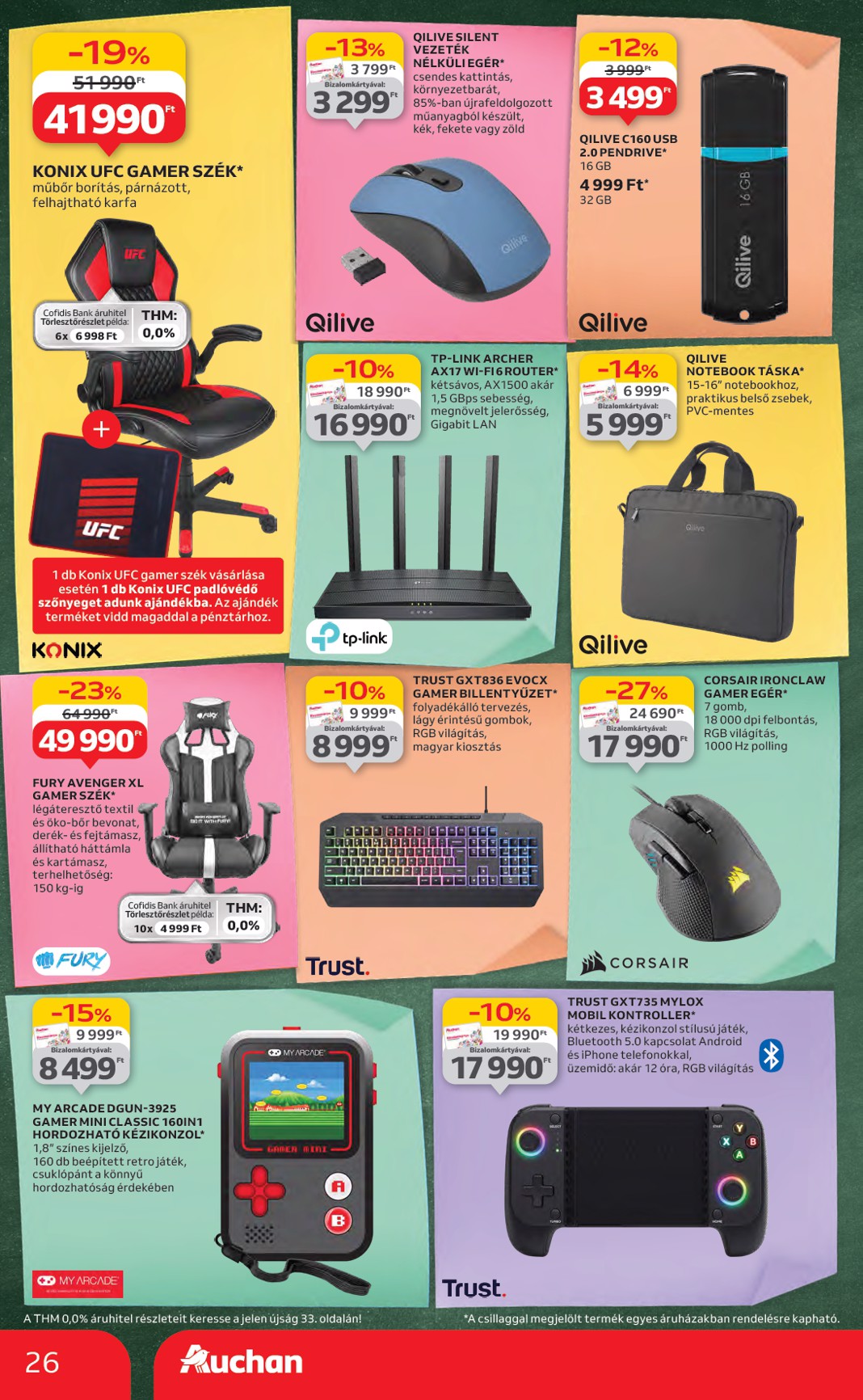 auchan - Auchan - Iskolakezdés ajánlataink akciós újság, érvényes 07.24. - 08.06. - page: 26