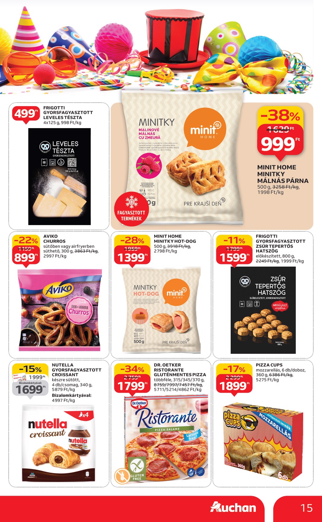 auchan - Auchan Hipermarket akciós újság, érvényes 01.15. - 01.21. - page: 15