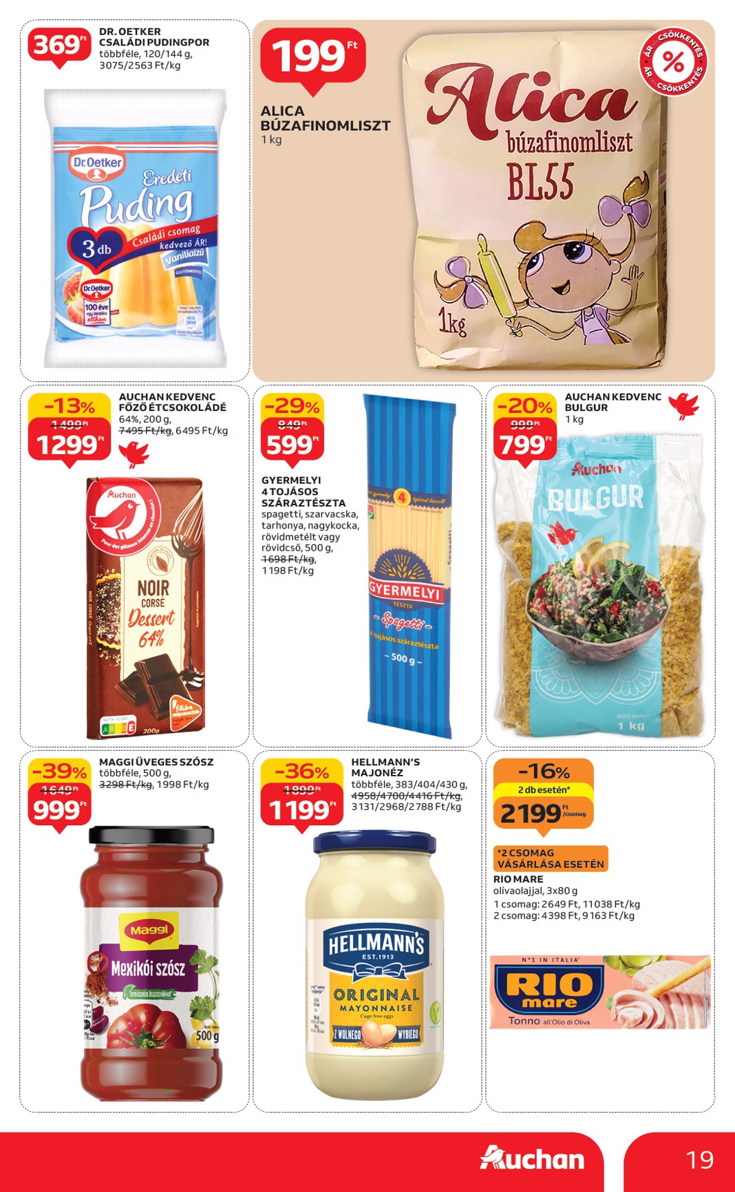 auchan - Auchan Hipermarket akciós újság, érvényes 01.15. - 01.21. - page: 19