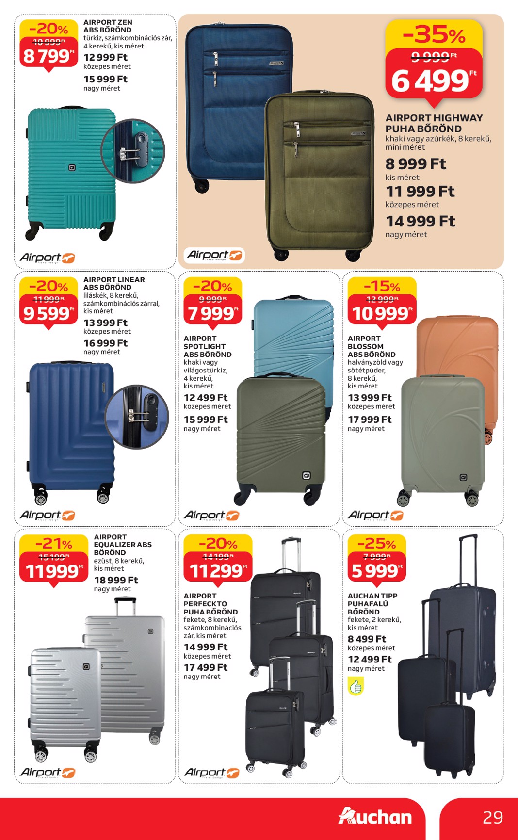 auchan - Auchan Hipermarket akciós újság, érvényes 01.15. - 01.21. - page: 29