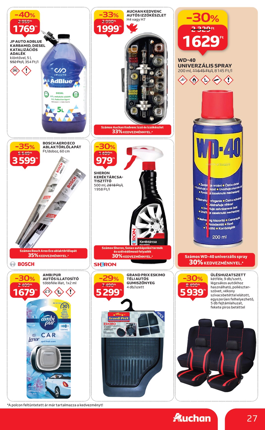 auchan - Auchan Hipermarket akciós újság, érvényes 01.15. - 01.21. - page: 27