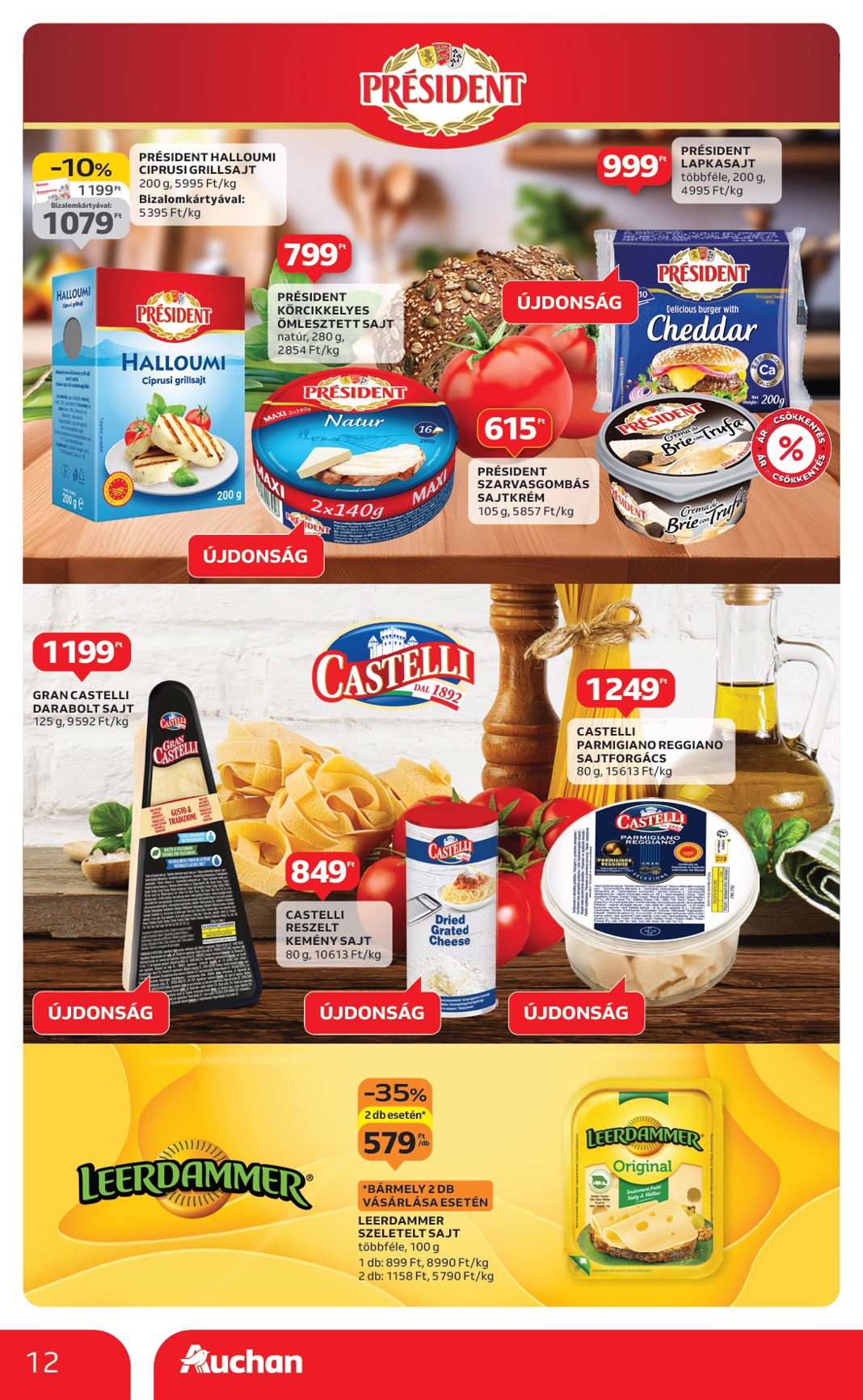 auchan - Auchan Hipermarket akciós újság, érvényes 01.15. - 01.21. - page: 12