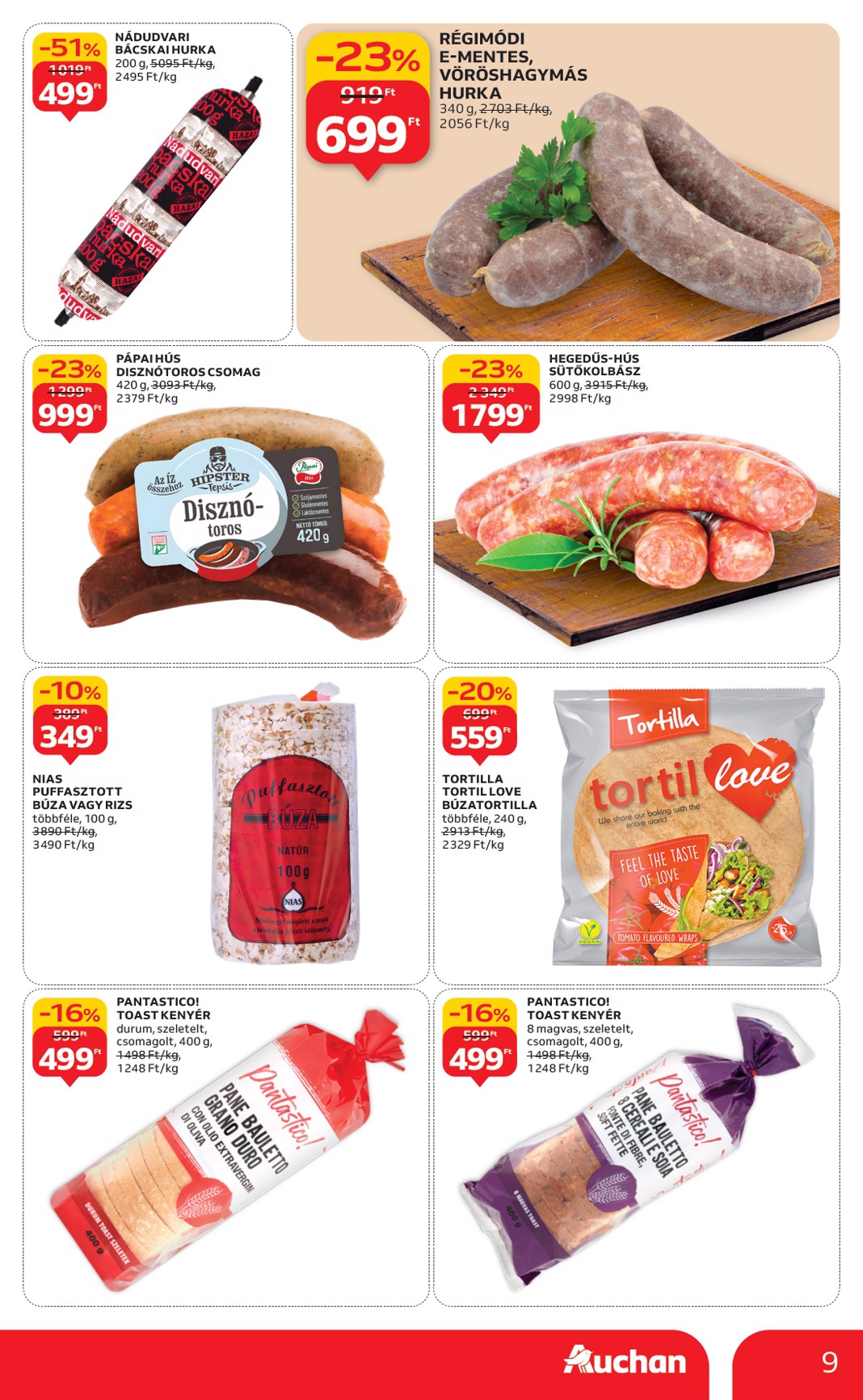 auchan - Auchan Hipermarket akciós újság, érvényes 01.15. - 01.21. - page: 9