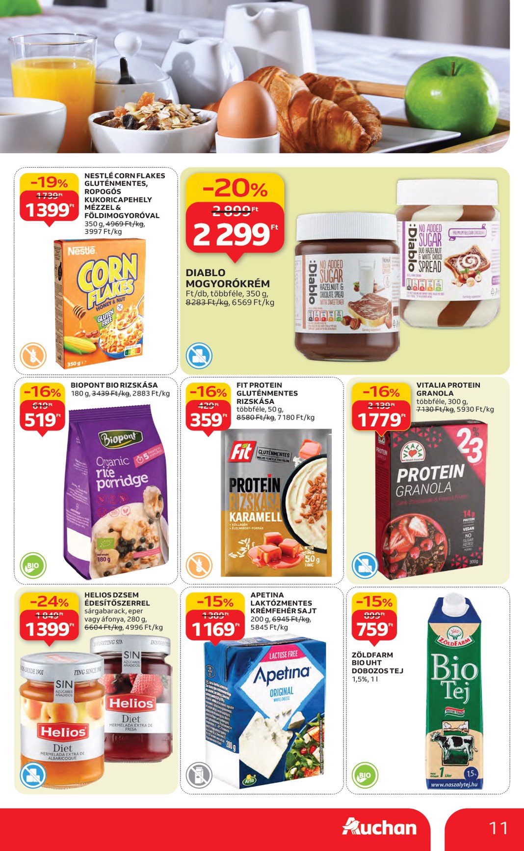 auchan - Auchan Hipermarket akciós újság, érvényes 01.22. - 01.28. - page: 11