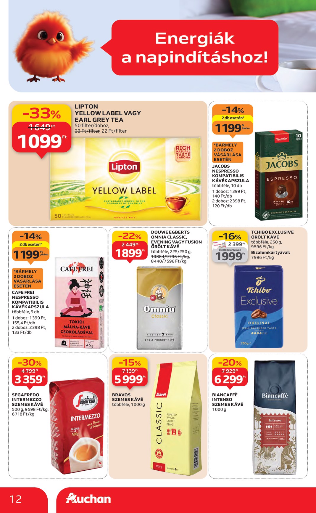 auchan - Auchan Hipermarket akciós újság, érvényes 01.22. - 01.28. - page: 12