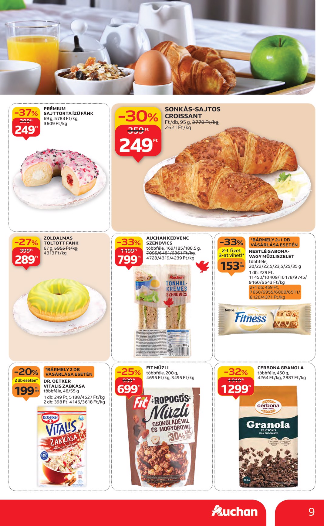 auchan - Auchan Hipermarket akciós újság, érvényes 01.22. - 01.28. - page: 9