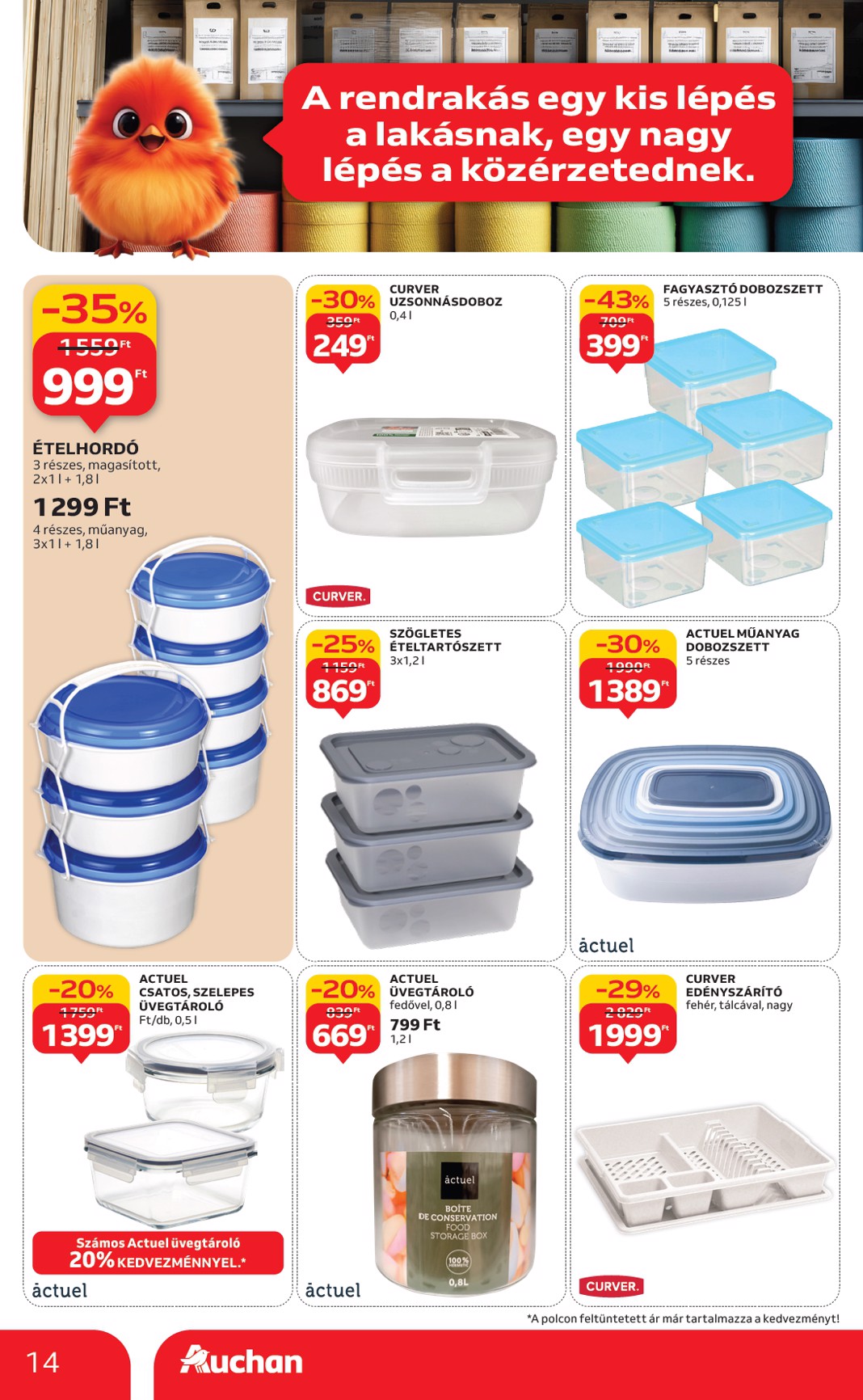 auchan - Auchan - Indítsd okosan az évet - Hipermarket ajánlatiank akciós újság, érvényes 01.15. - 02.04. - page: 14