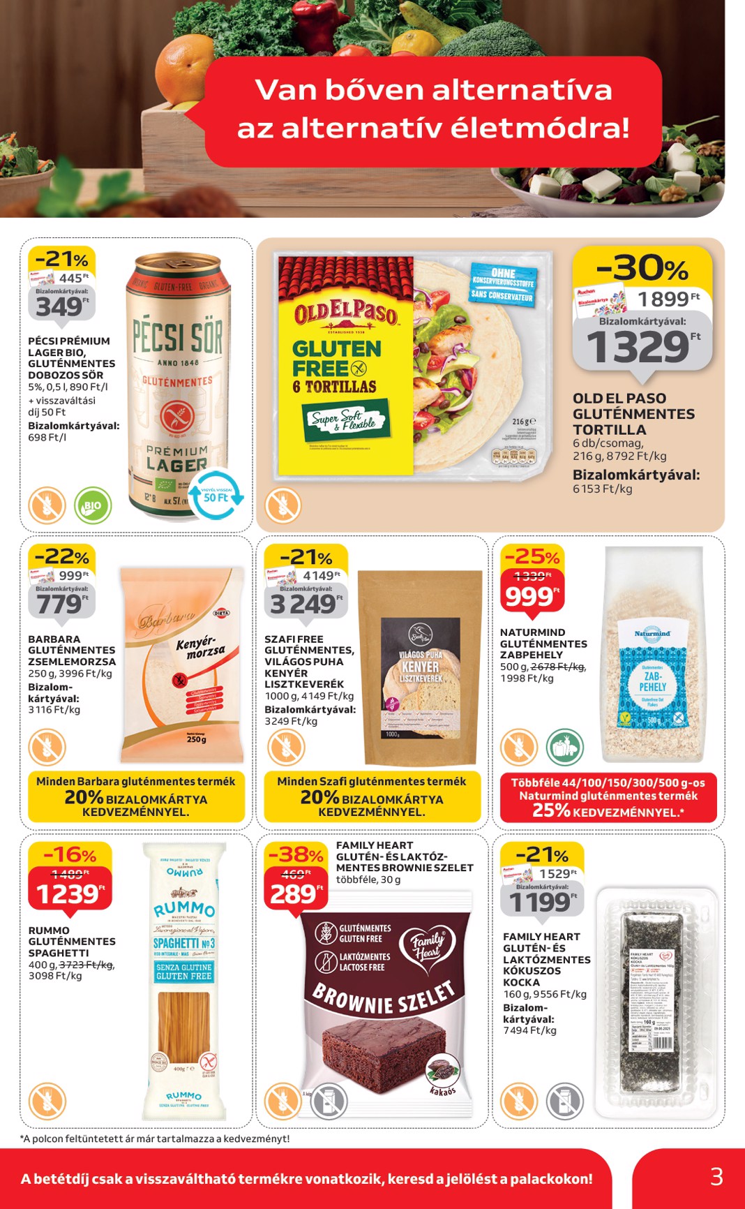 auchan - Auchan - Indítsd okosan az évet - Hipermarket ajánlatiank akciós újság, érvényes 01.15. - 02.04. - page: 3