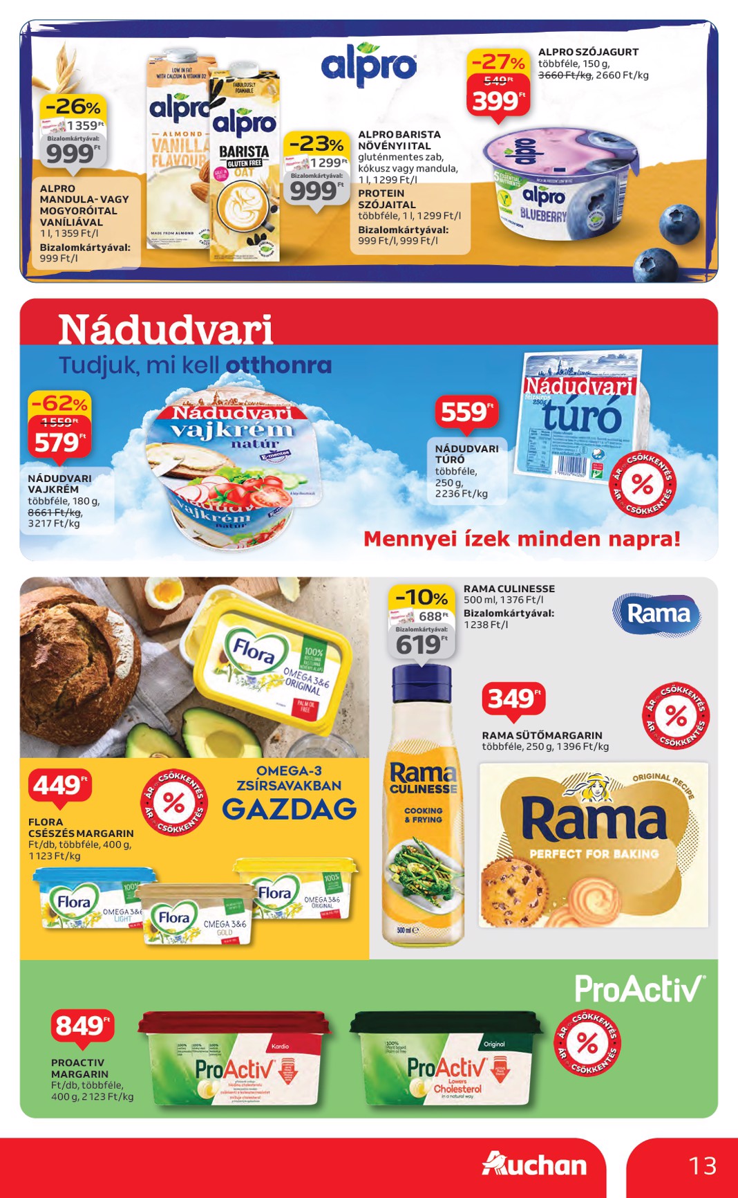 auchan - Auchan Hipermarket akciós újság, érvényes 01.29. - 02.04. - page: 13