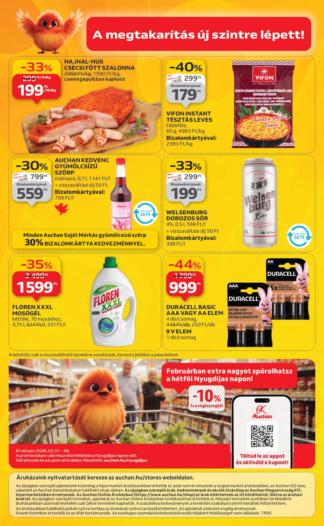 auchan - Auchan Hipermarket akciós újság, érvényes 01.29. - 02.04. - page: 38