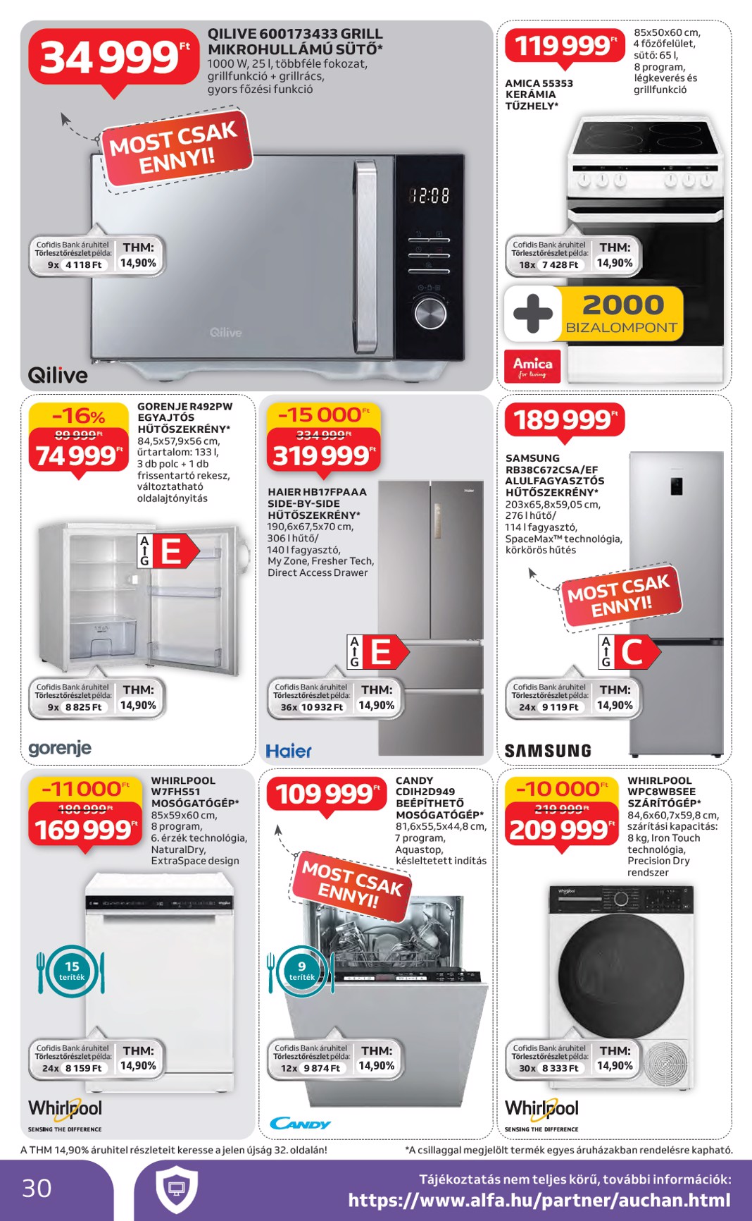 auchan - Auchan Hipermarket akciós újság, érvényes 01.29. - 02.04. - page: 30