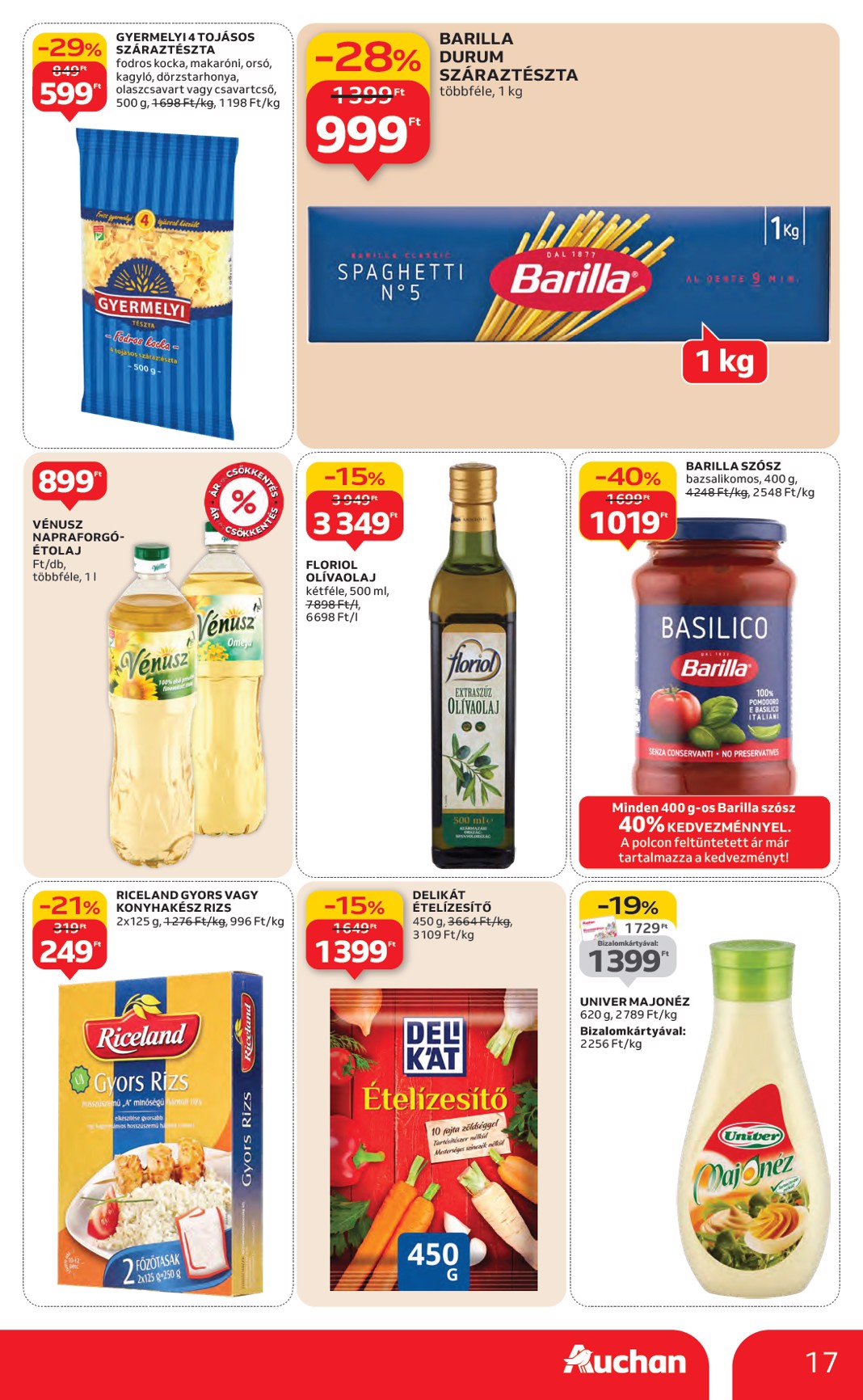 auchan - Auchan Hipermarket akciós újság, érvényes 01.29. - 02.04. - page: 17
